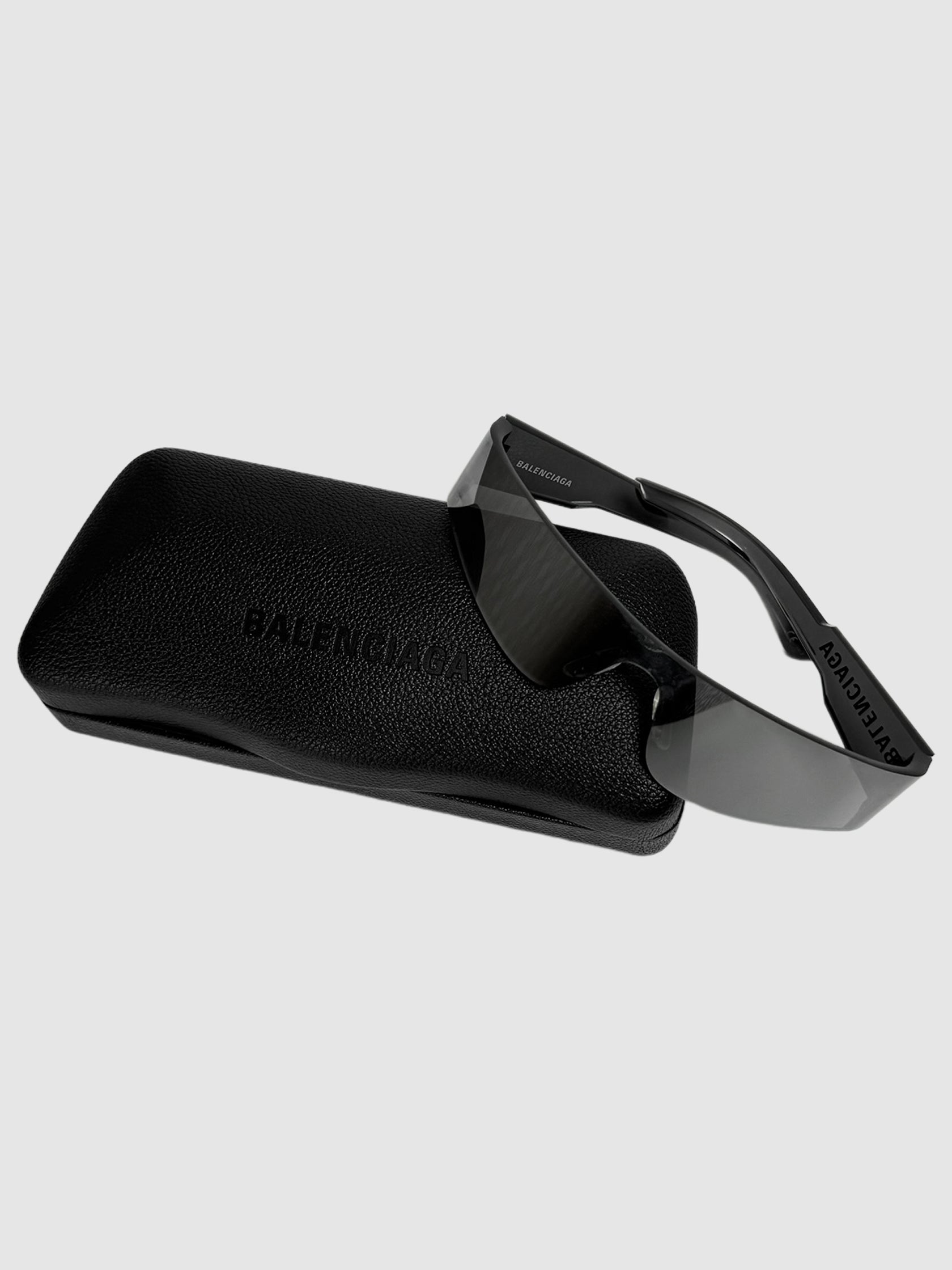 Mono Rectangle Rimless Sunglasses