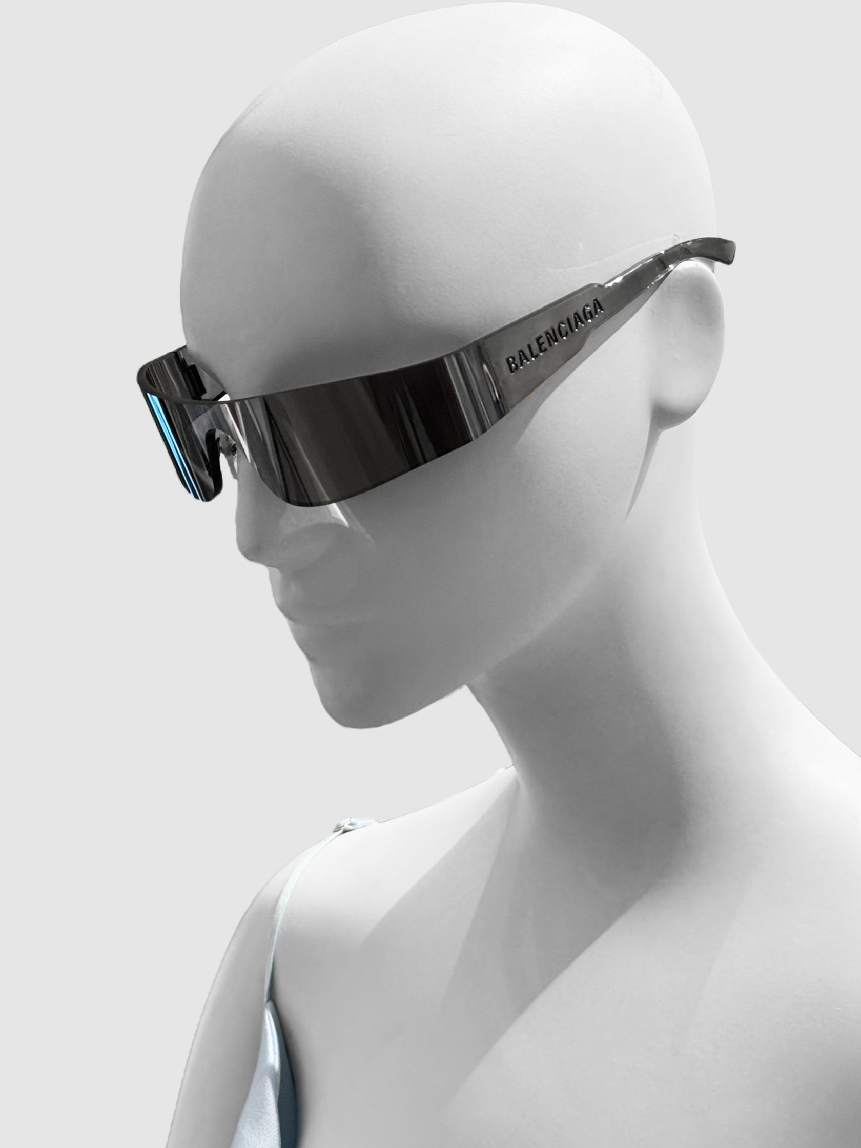 Mono Rectangle Rimless Sunglasses