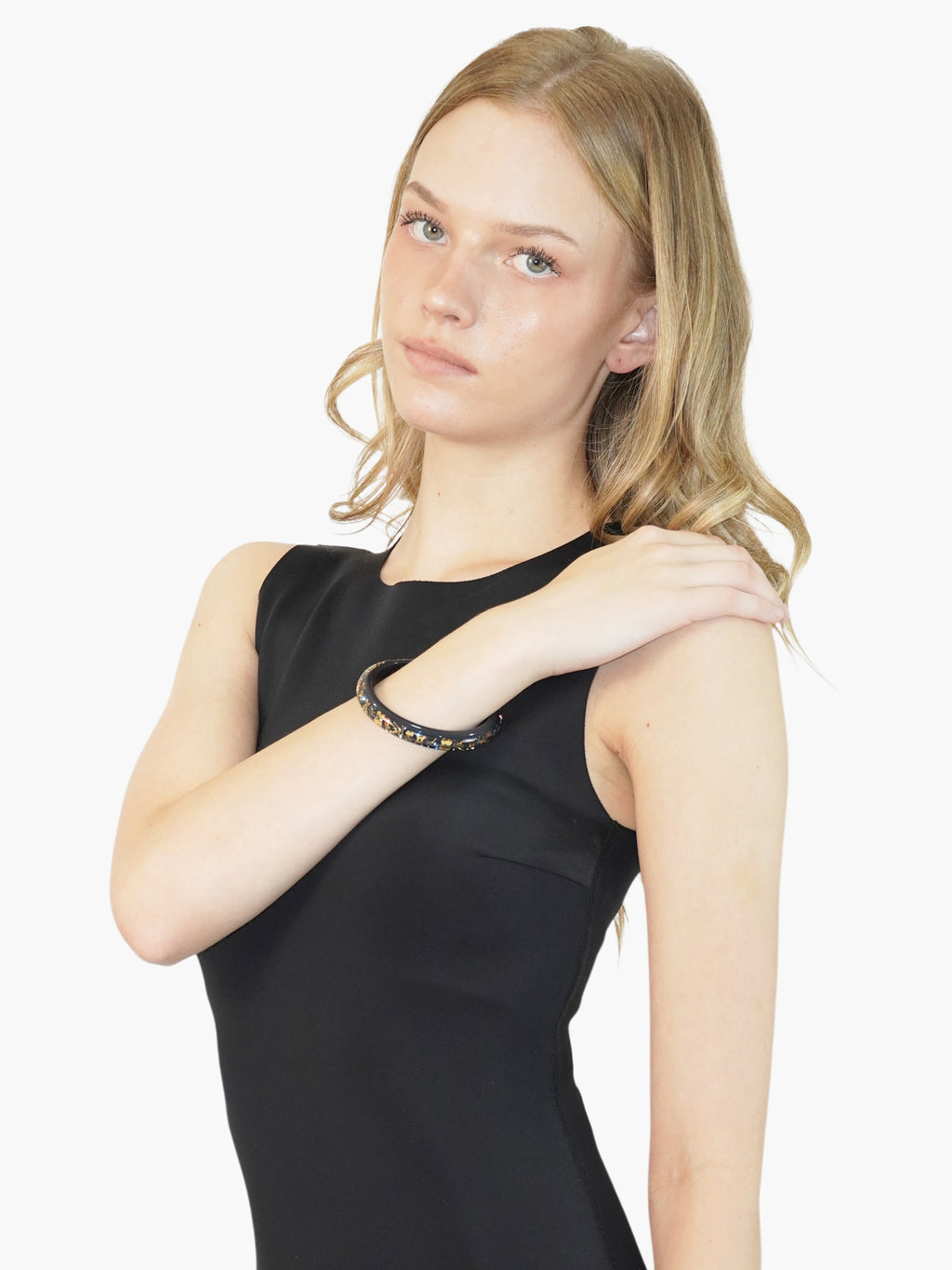 Narrow Inclusion Bangle