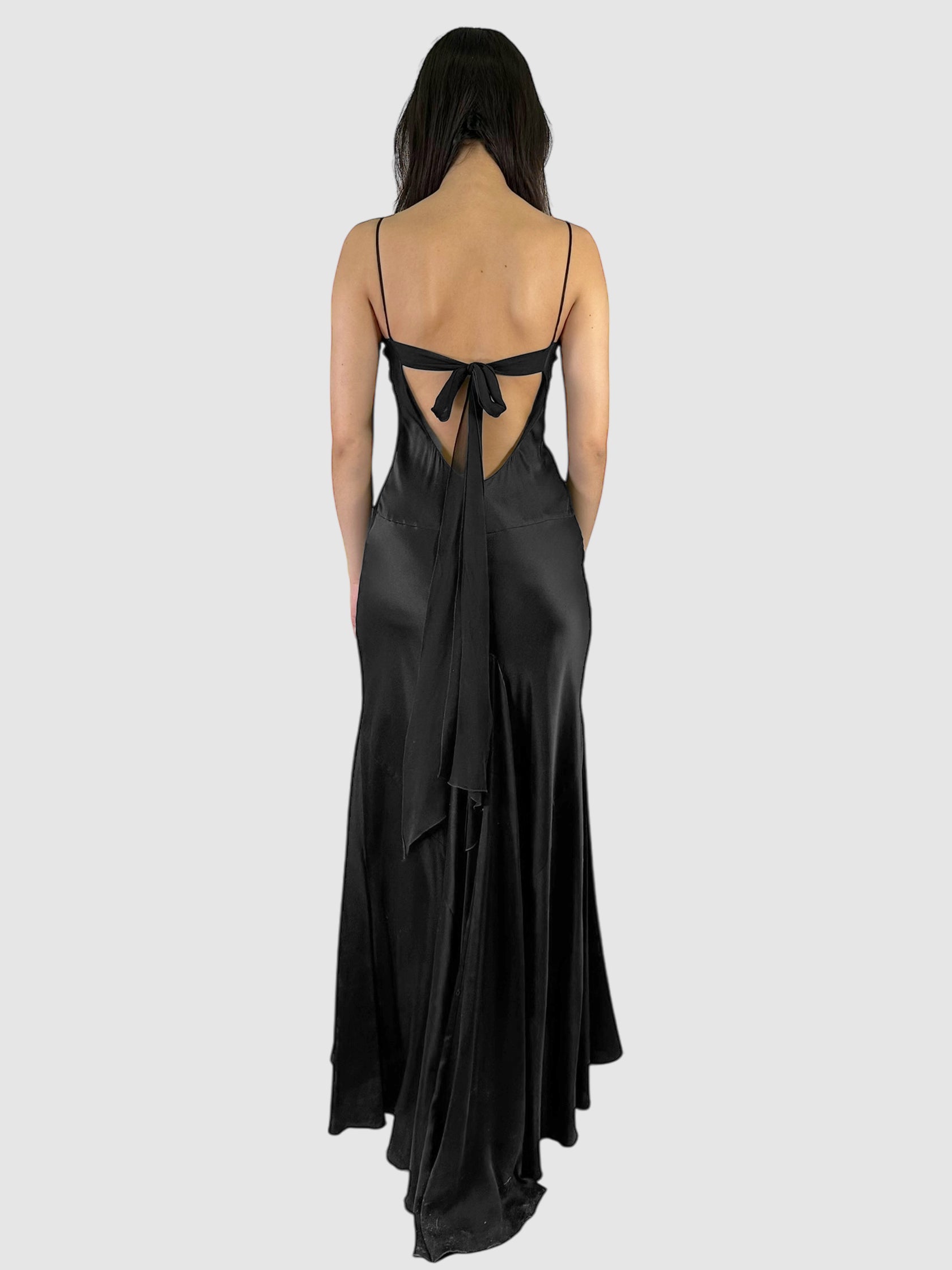 Beaded Trim Maxi Dress