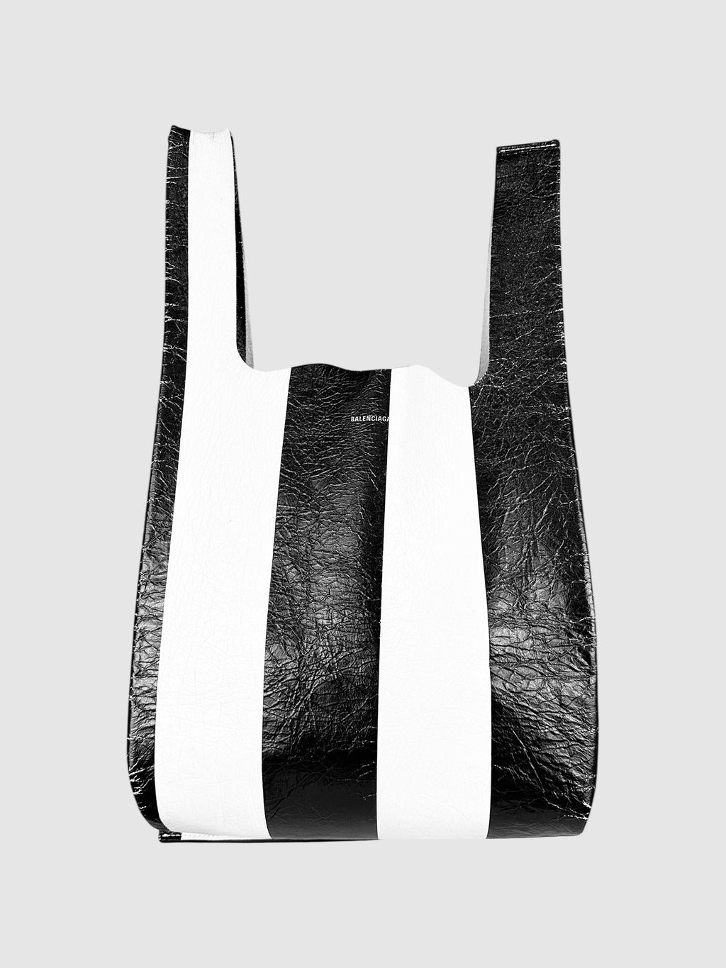 Striped Supermarket Tote