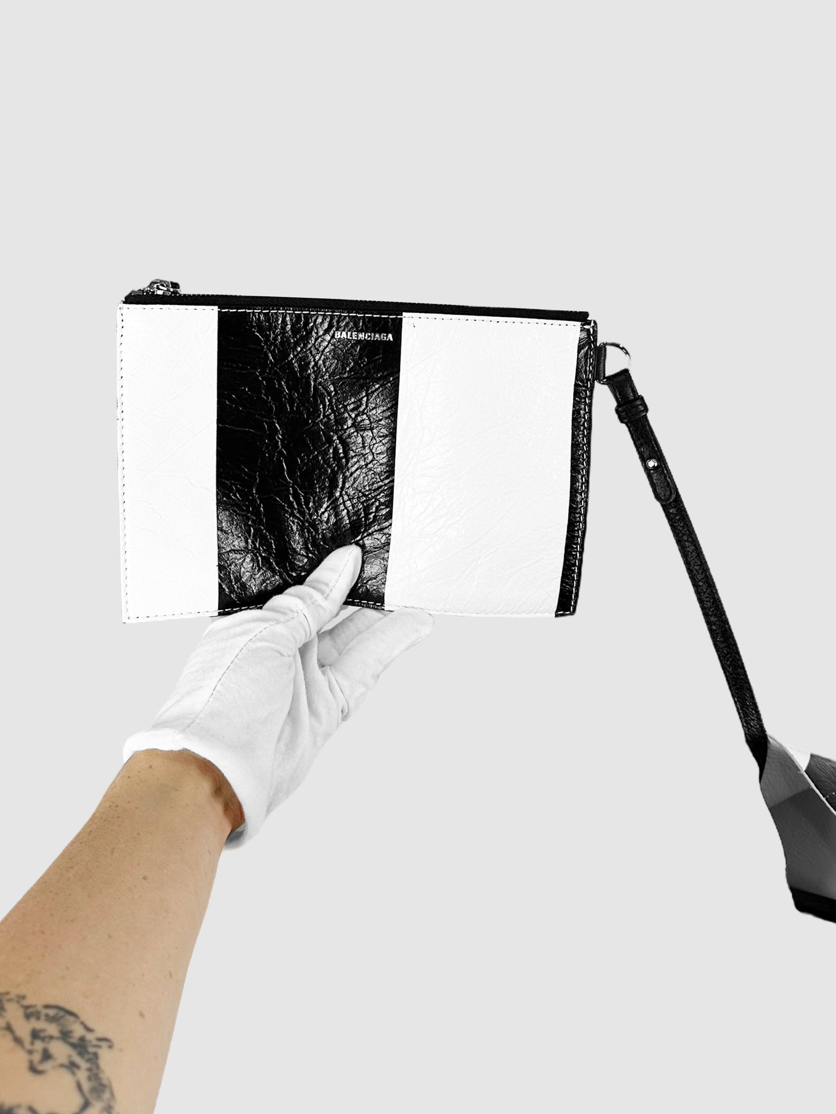 Striped Supermarket Tote