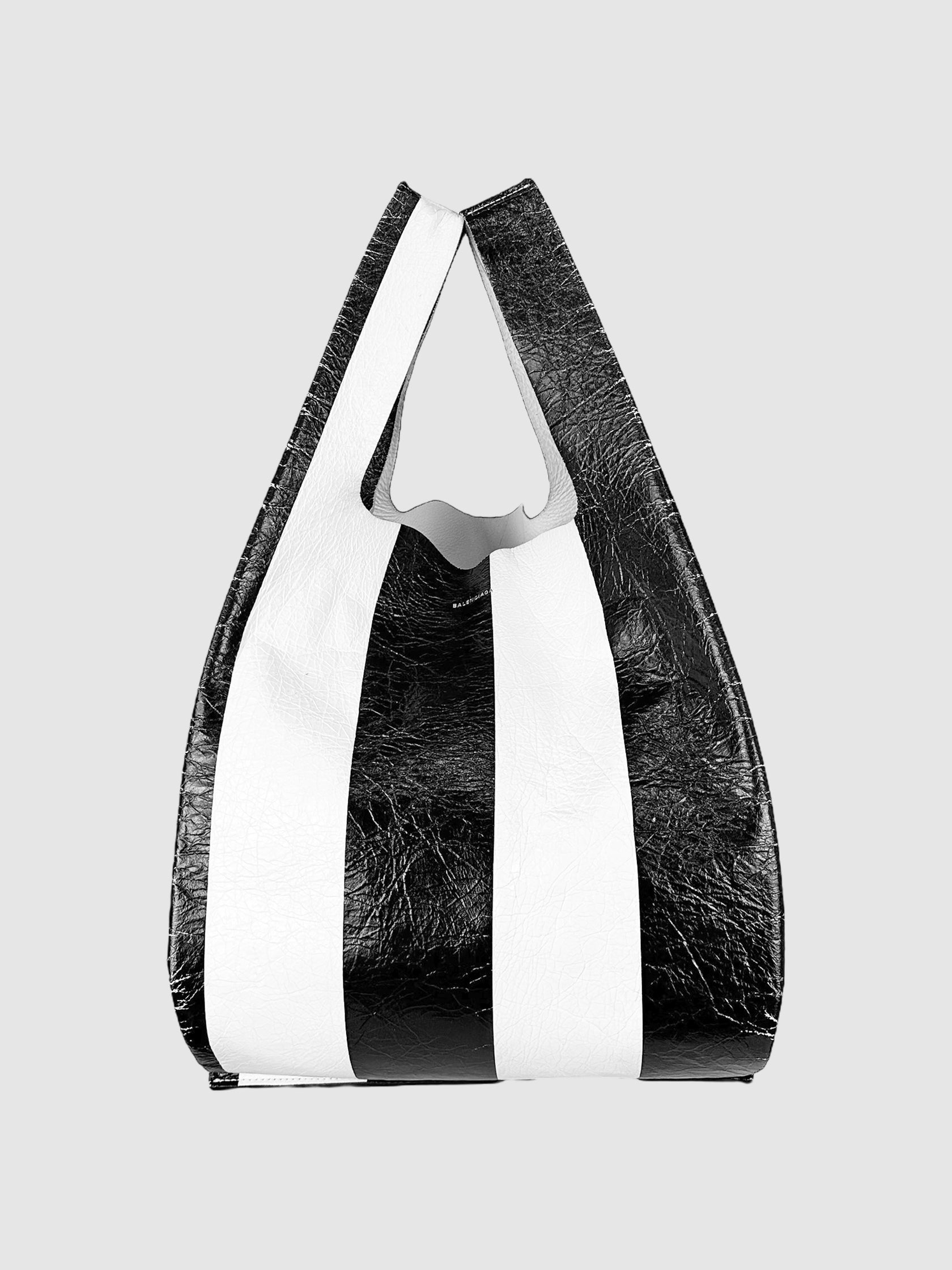 Striped Supermarket Tote