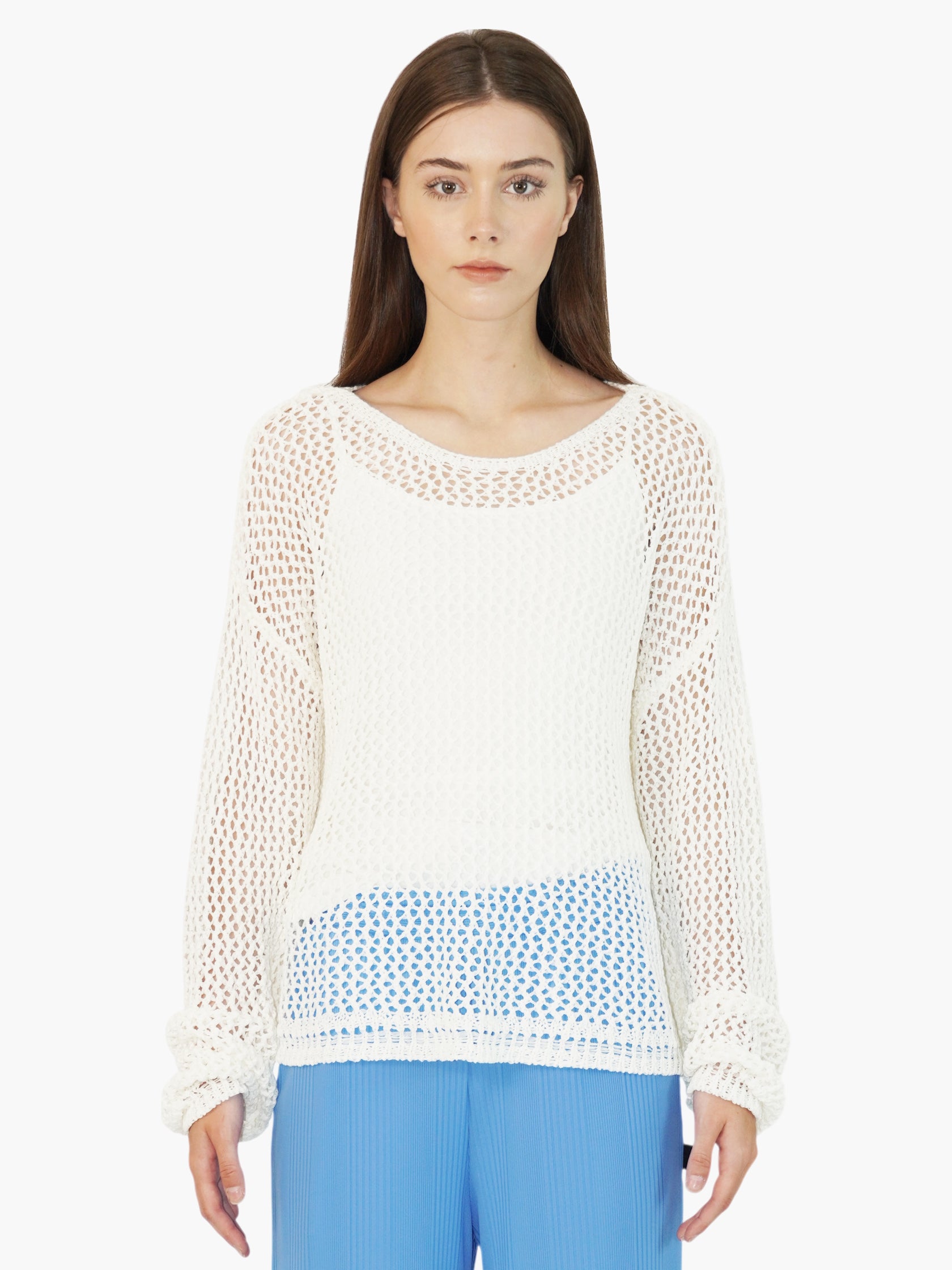 Open-Knit Sweater