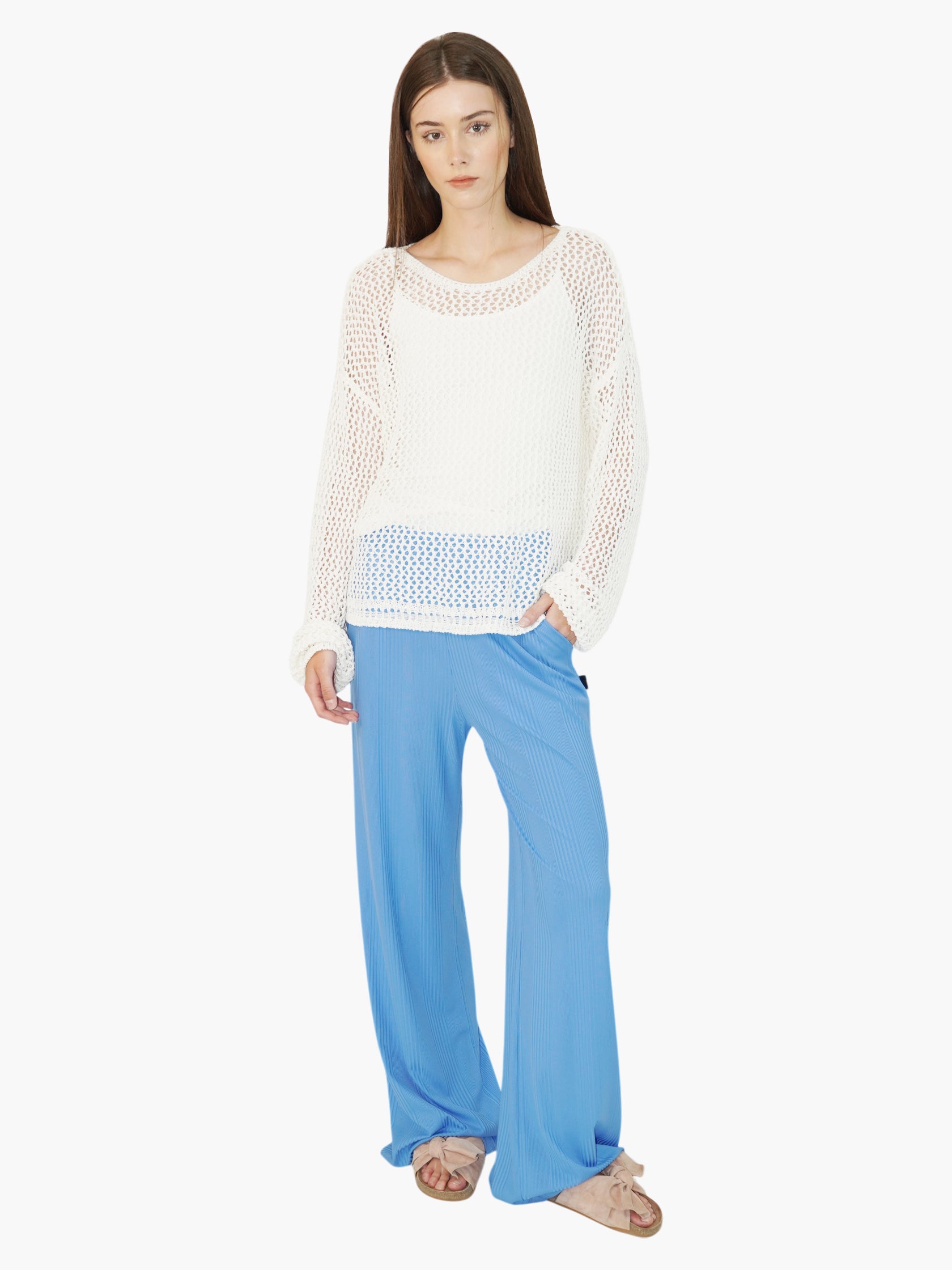 Open-Knit Sweater
