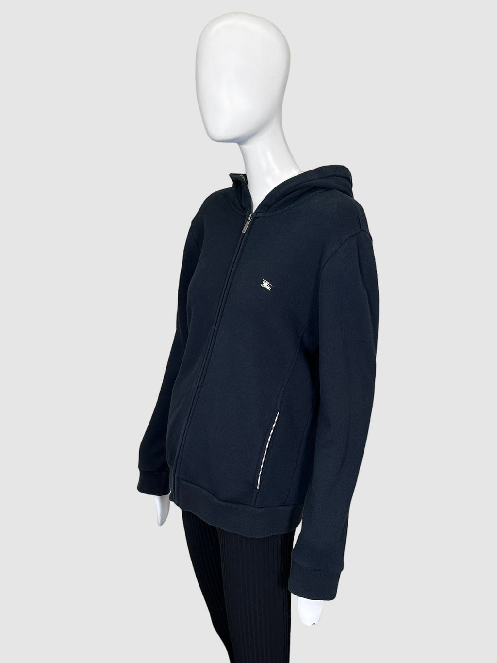 Burberry London  Zip Up Hoodie - Size XL