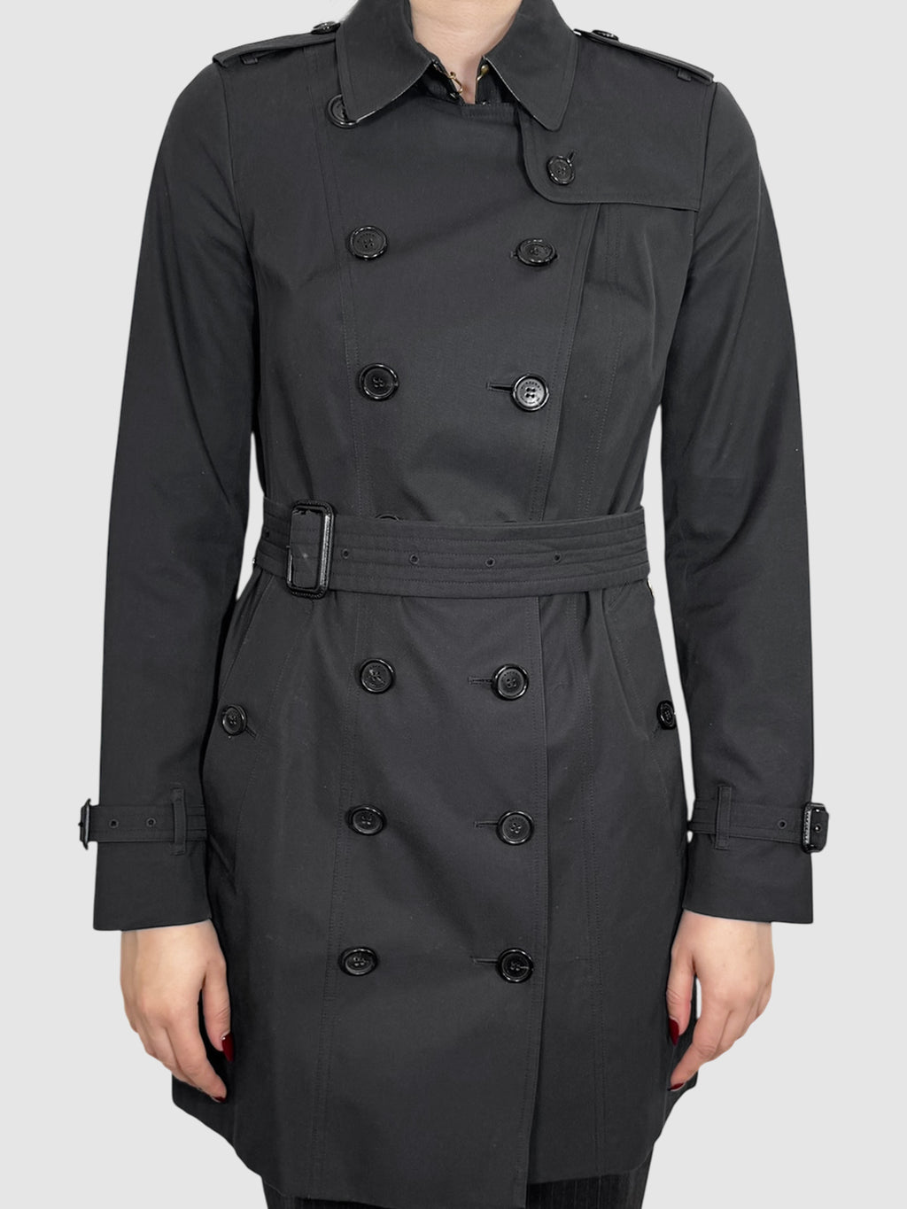 Double-Breasted Belted Jacket