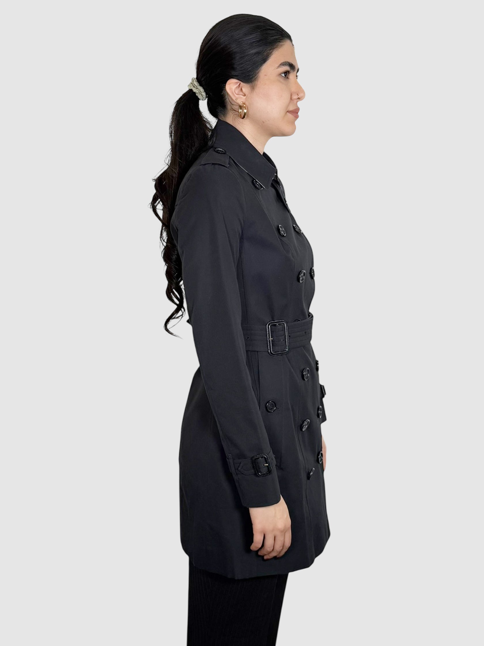 Double-Breasted Belted Jacket