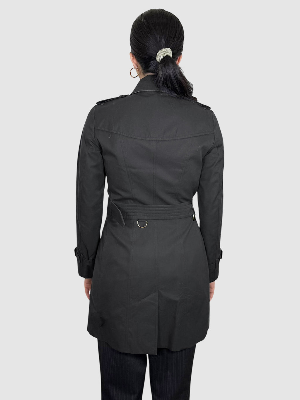 Double-Breasted Belted Jacket