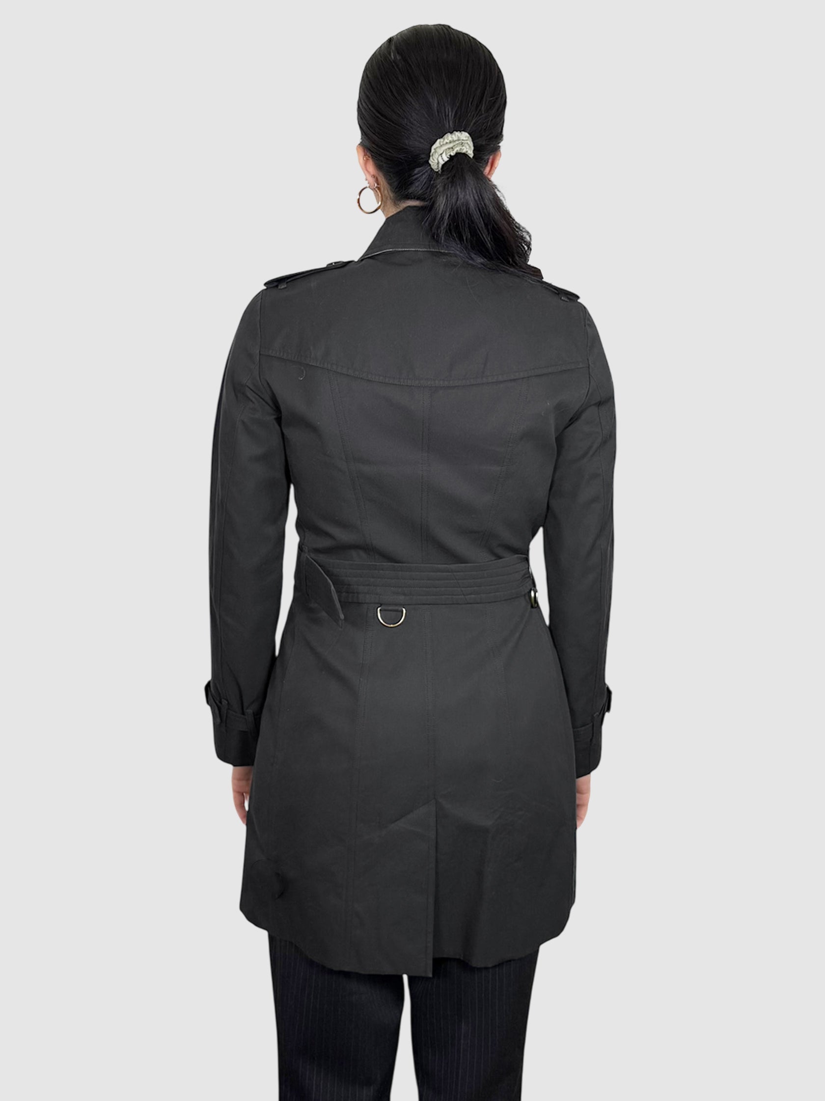 Double-Breasted Belted Jacket