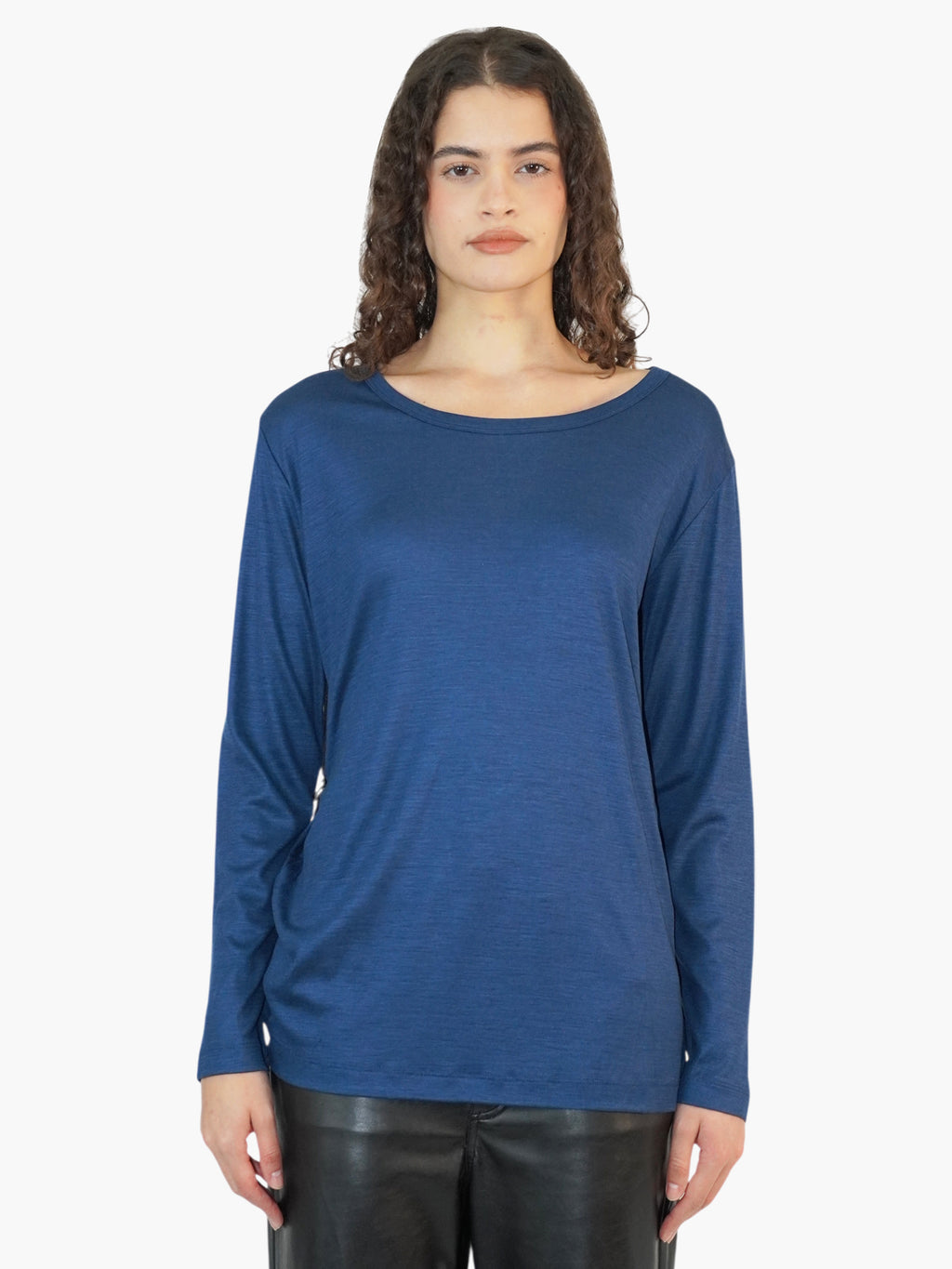Wool Side Belt Top