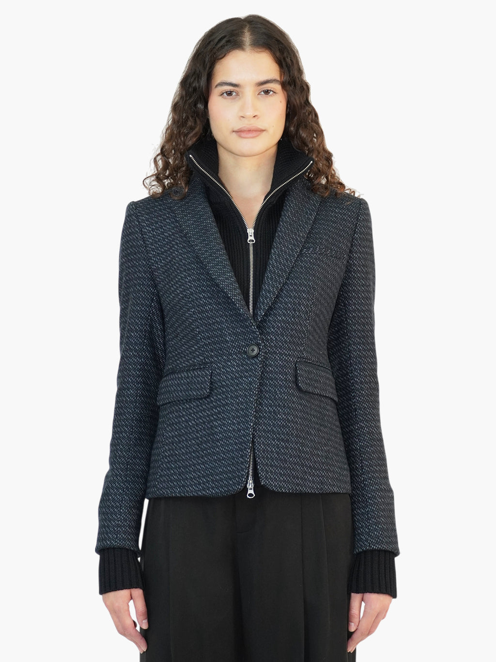Wool Tweed Blazer