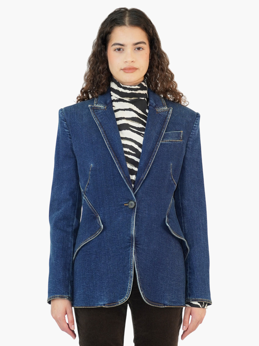 Denim Blazer