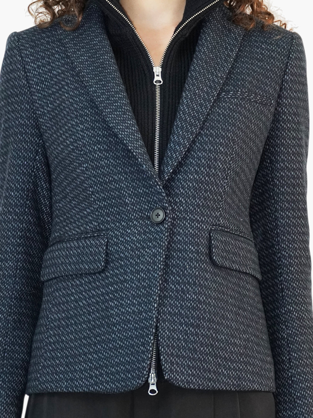 Wool Tweed Blazer