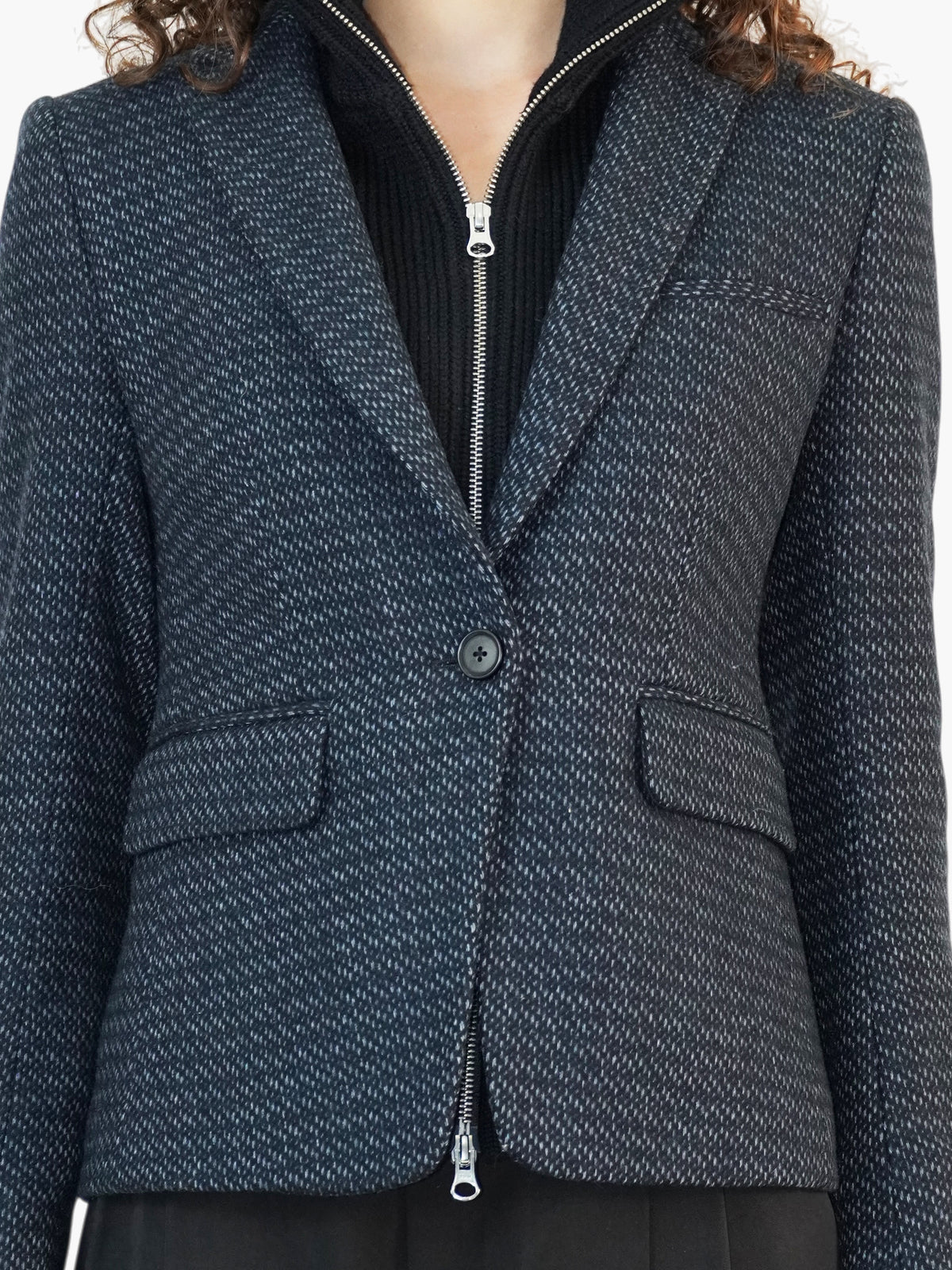 Wool Tweed Blazer