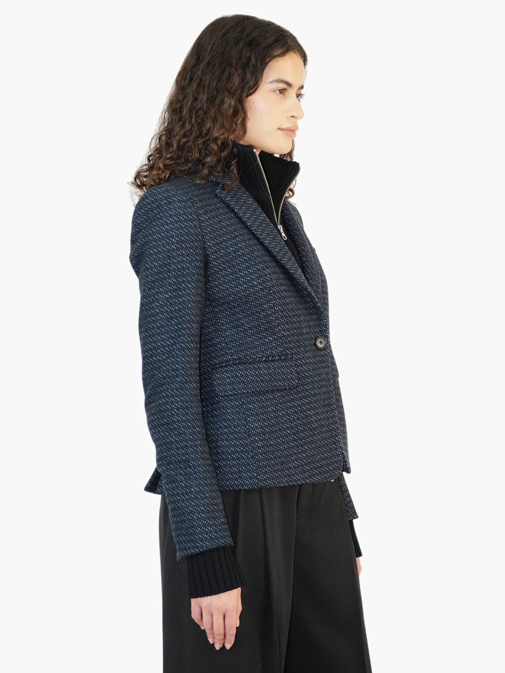 Wool Tweed Blazer
