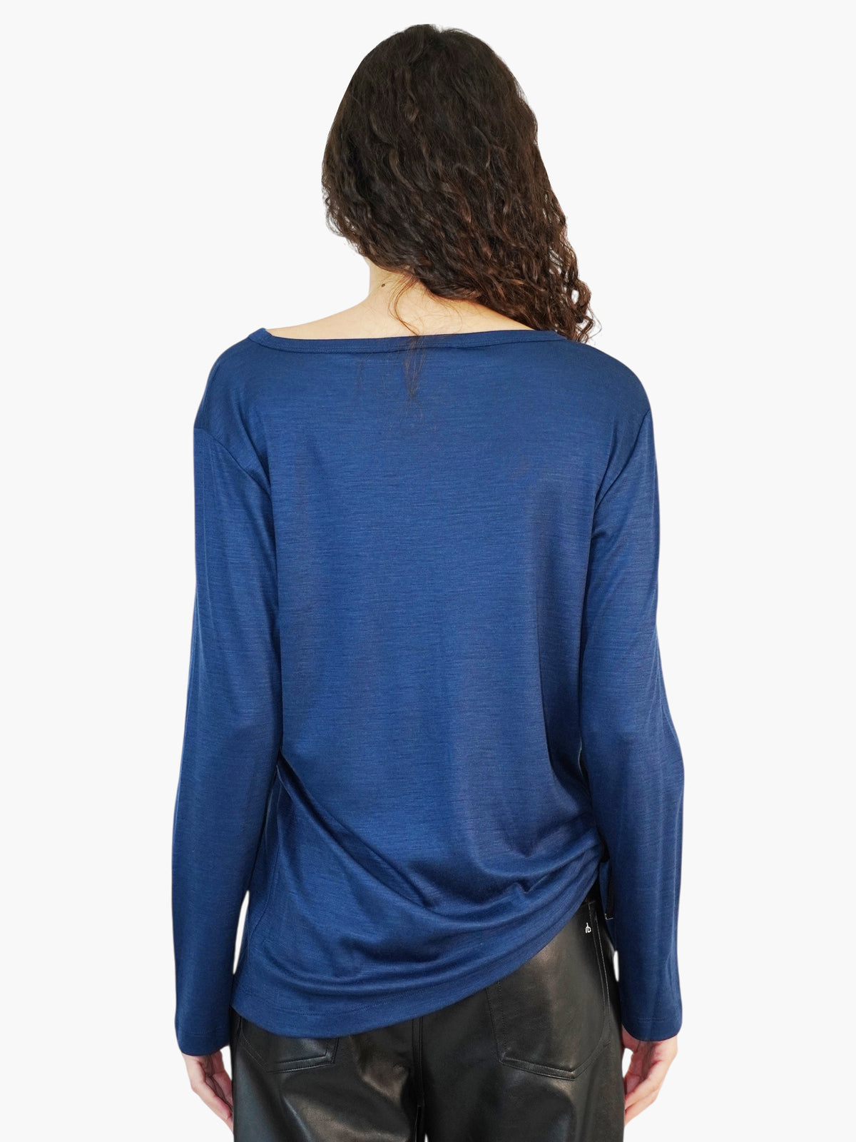 Wool Side Belt Top