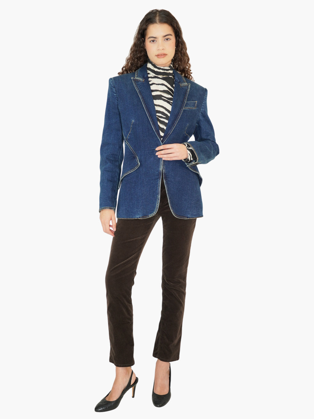 Denim Blazer