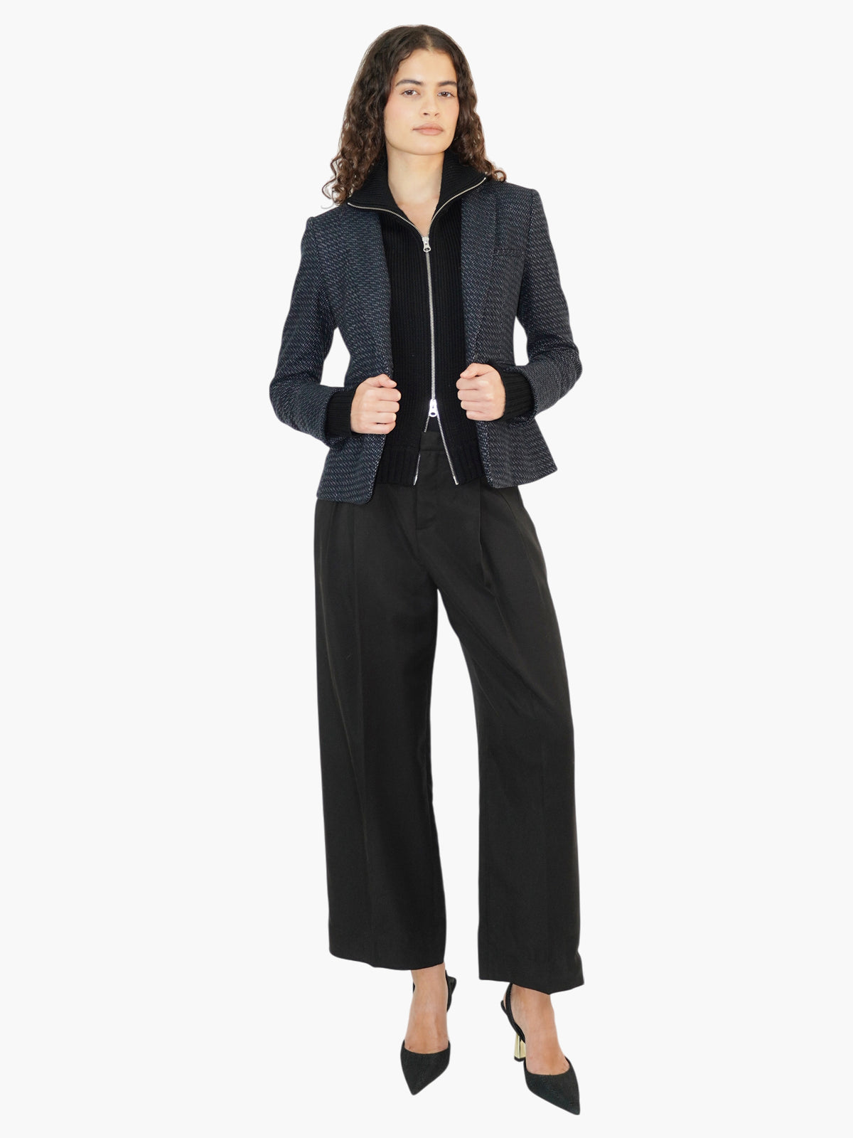 Wool Tweed Blazer