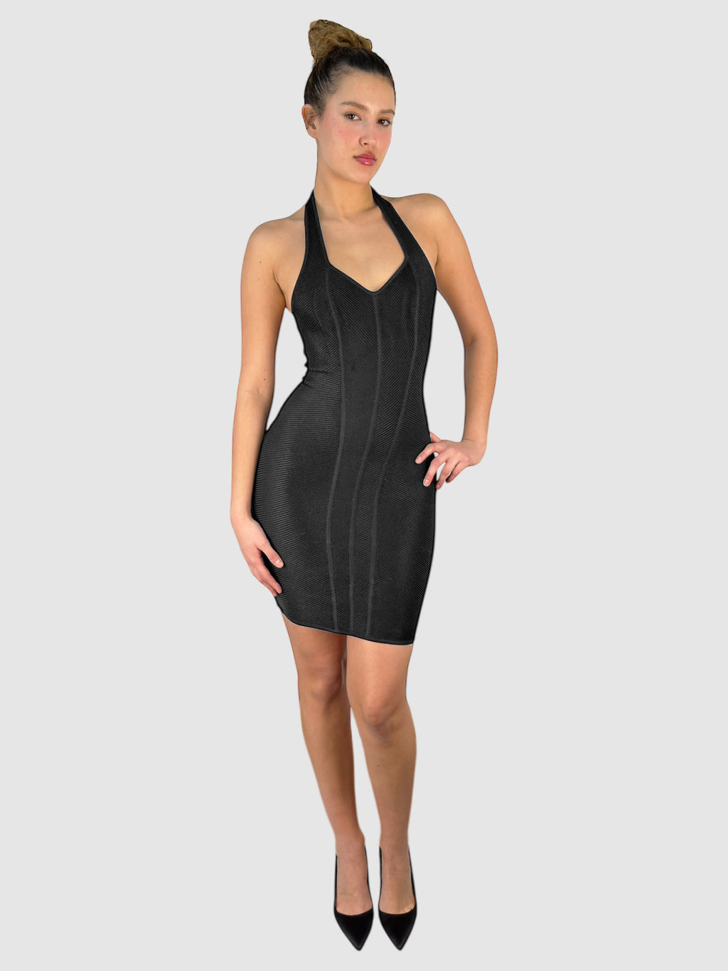 Bandage Halter Dress