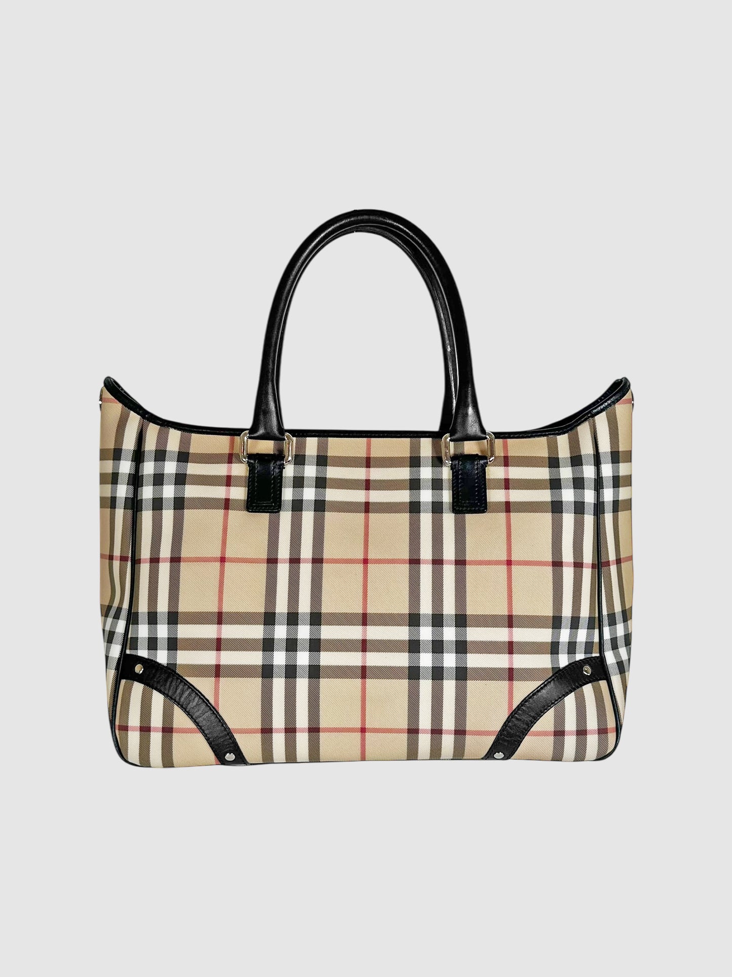 Nova Check Tote Bag