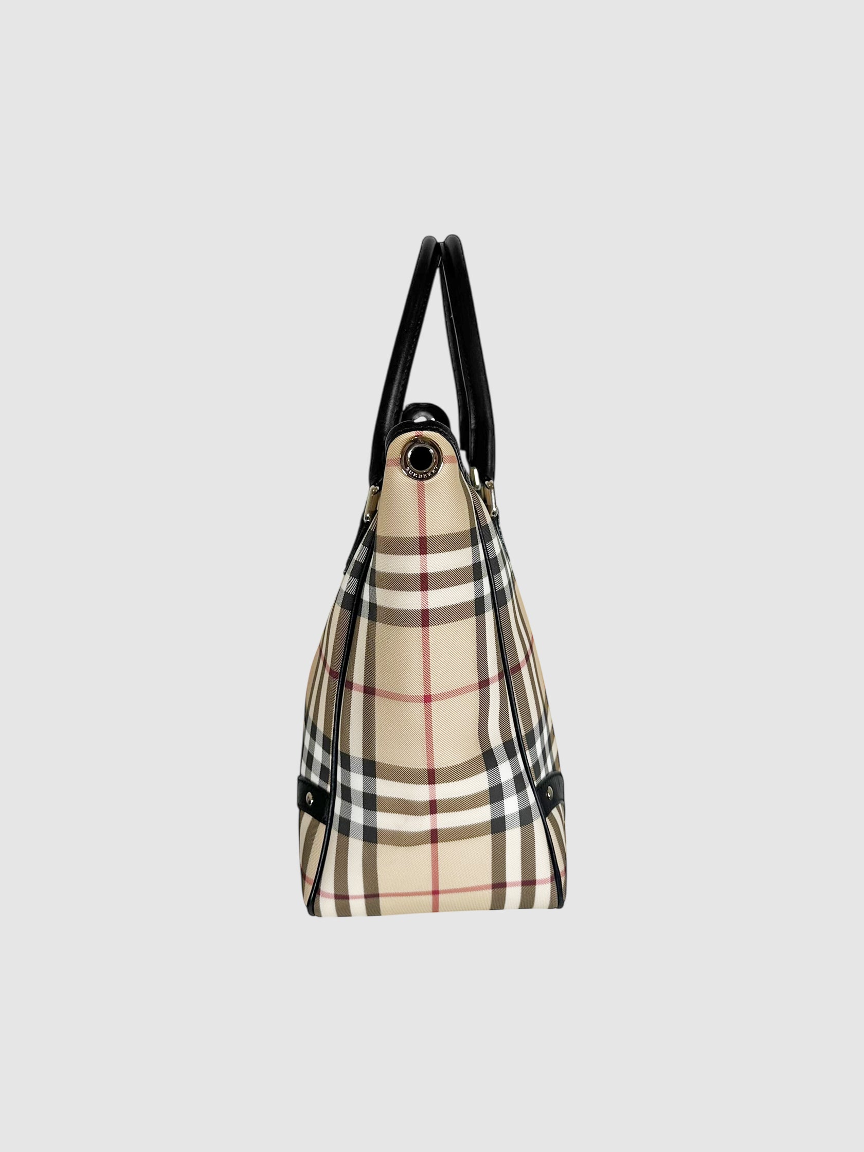 Nova Check Tote Bag