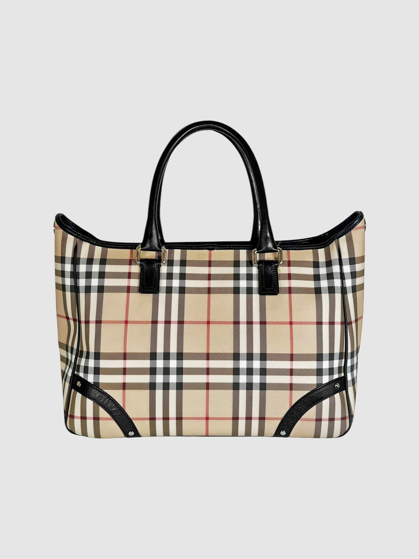 Nova Check Tote Bag