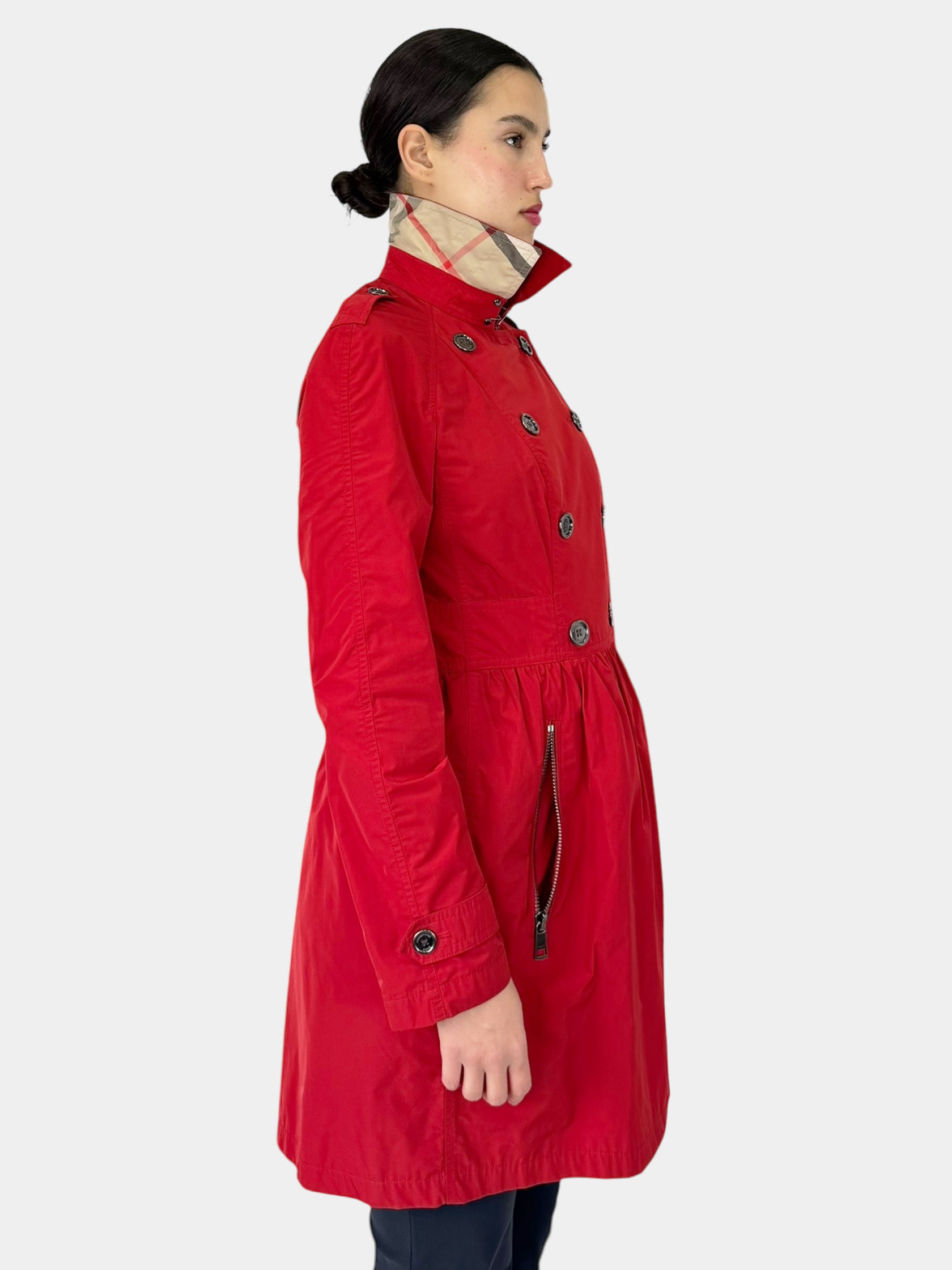 Double-Breasted Trench Coat