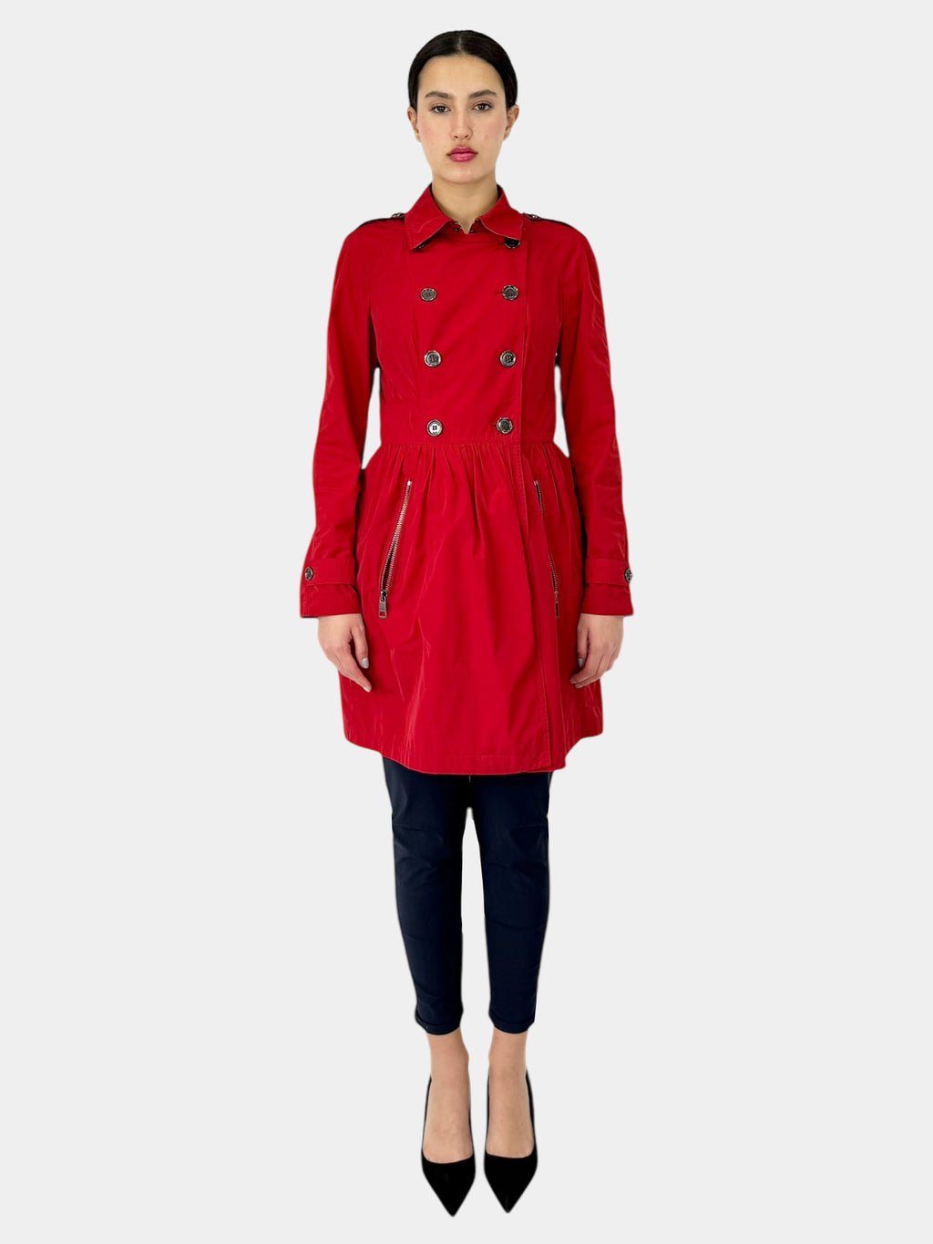 Double-Breasted Trench Coat