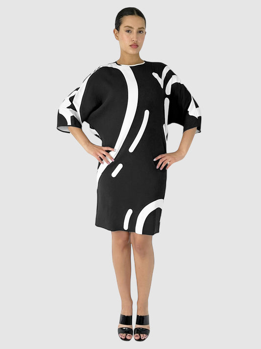 Printed Midi Dress