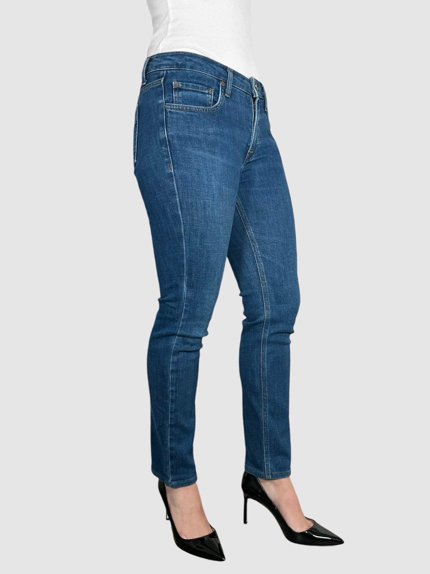 Mid-Rise Skinny Jeans - Size 27