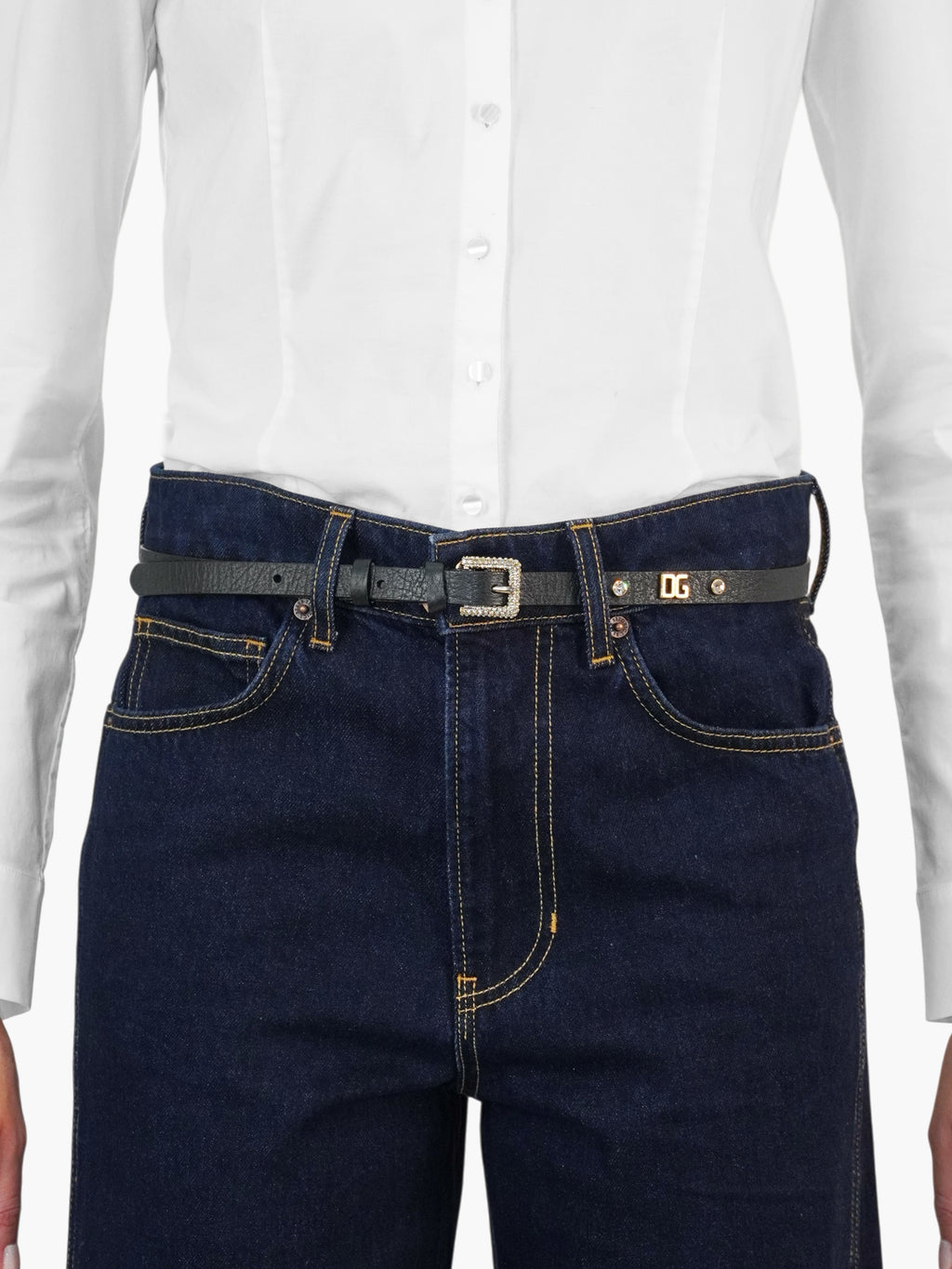 Leather Thin Belt