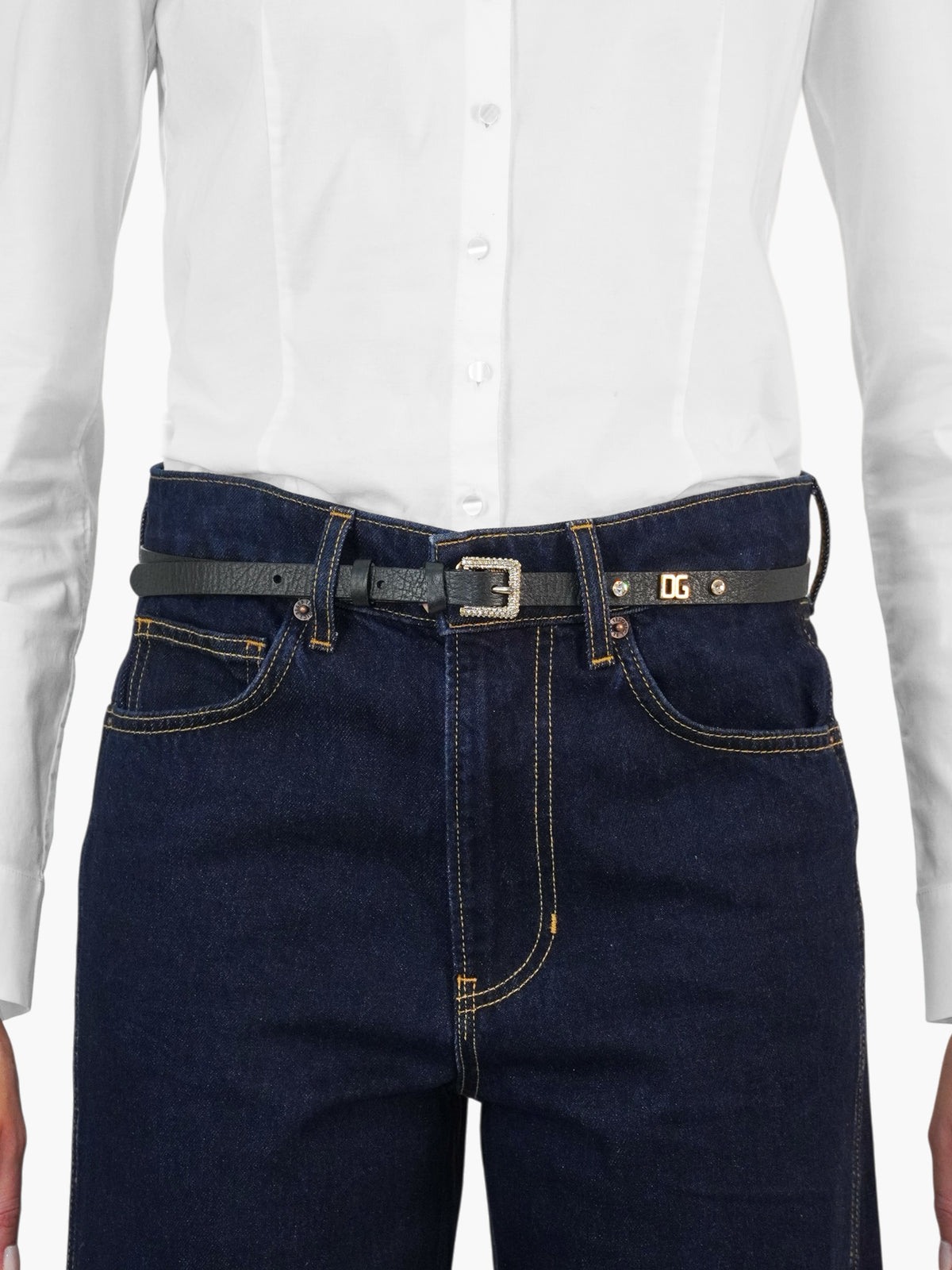 Leather Thin Belt