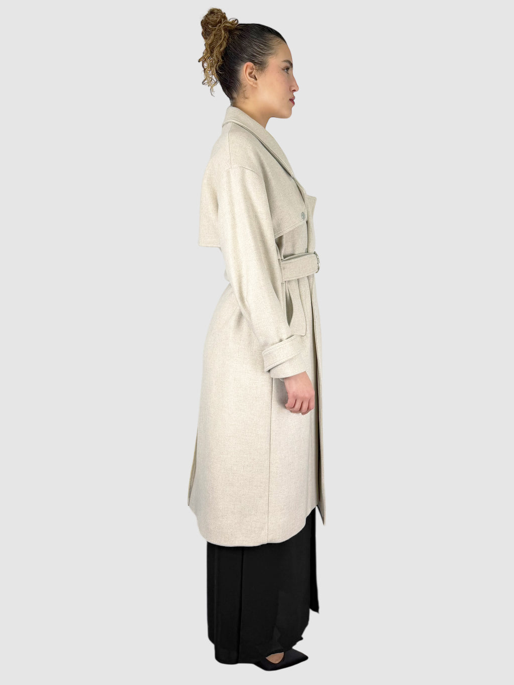 Wool Belted Coat