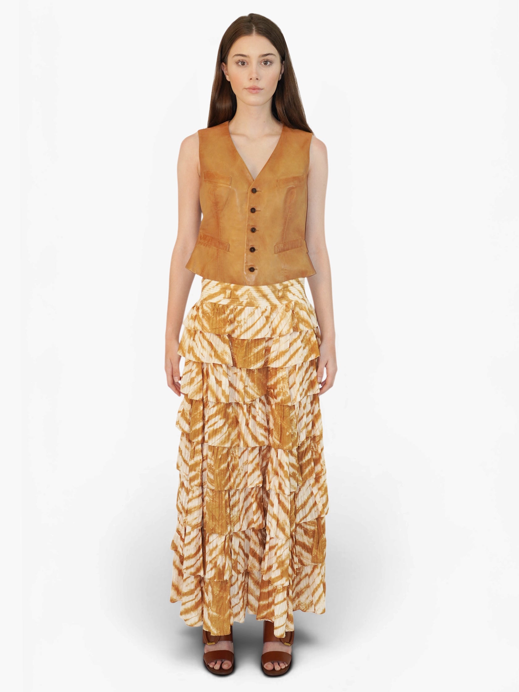 Margot Ruffled Skirt