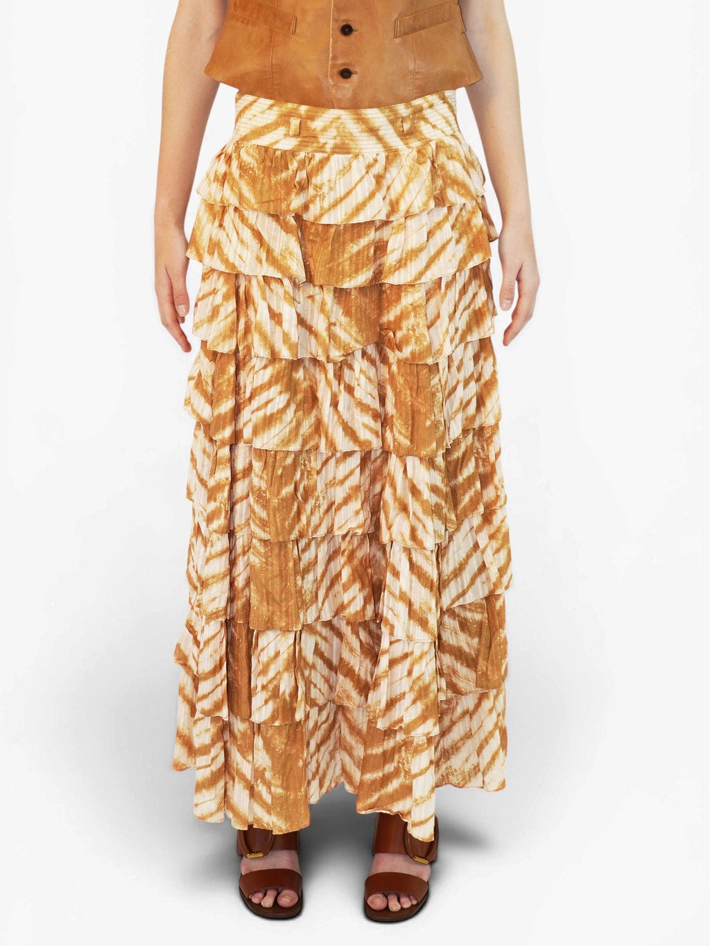 Margot Ruffled Skirt