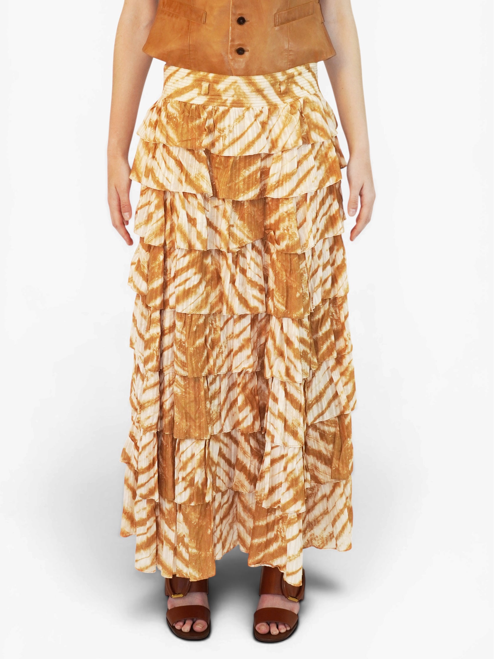 Margot Ruffled Skirt