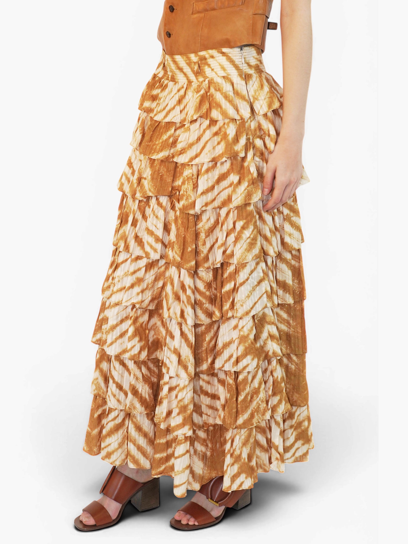 Margot Ruffled Skirt