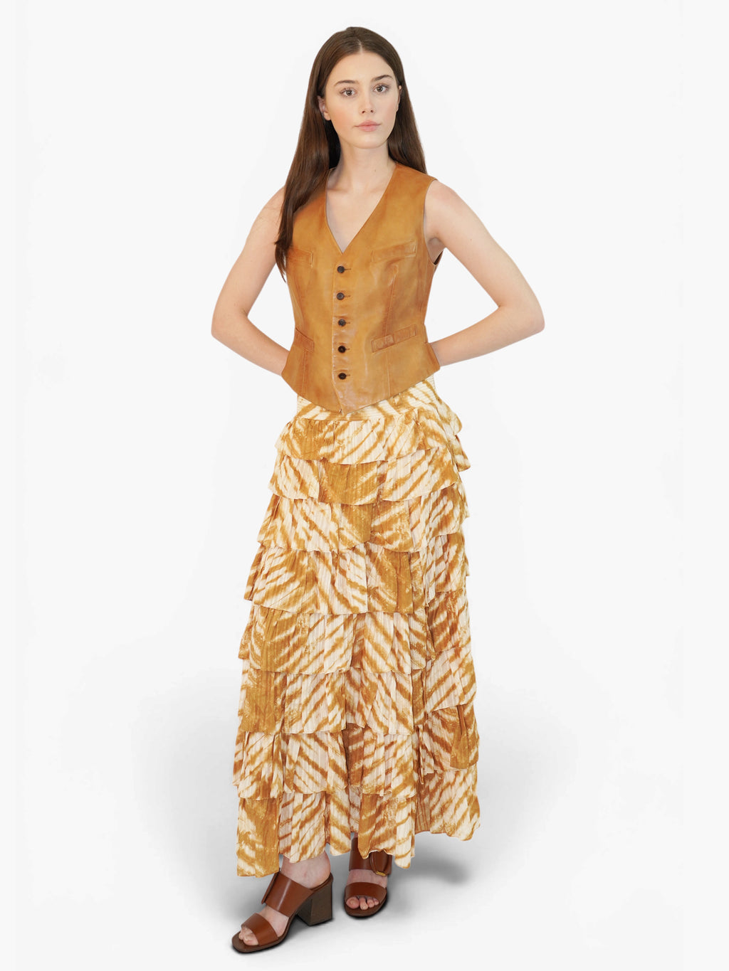 Margot Ruffled Skirt