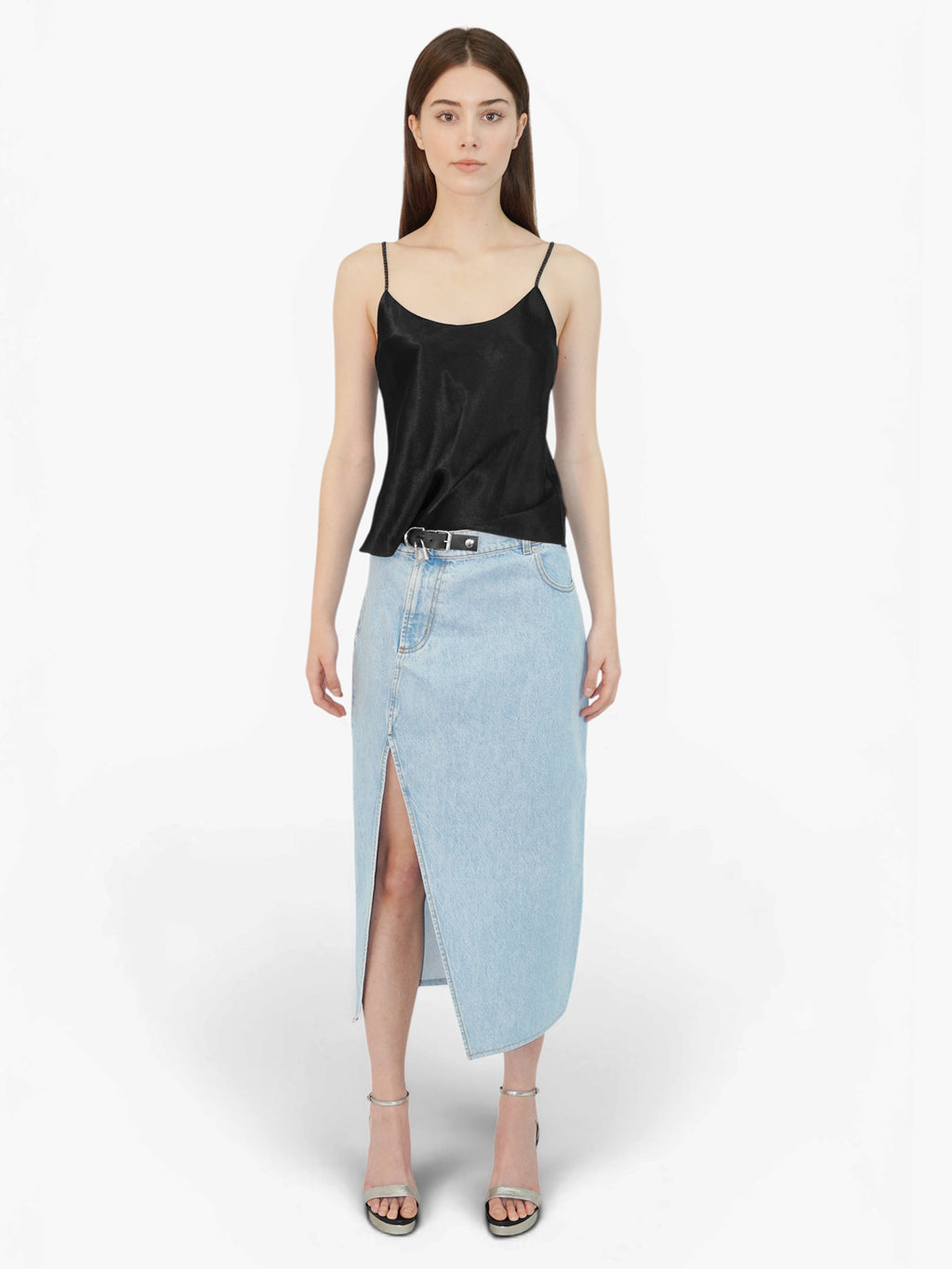 Padlock Strap Skirt