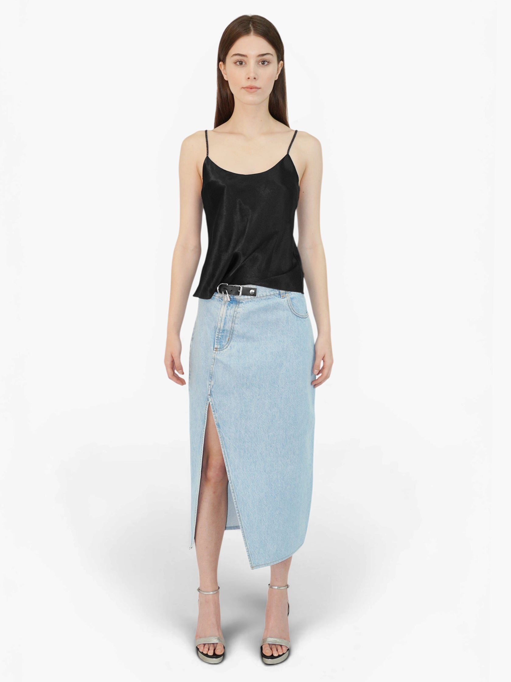 Padlock Strap Skirt