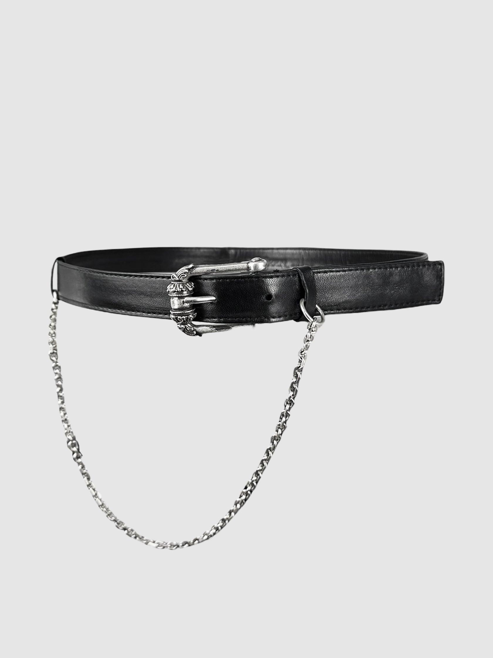 Chain Leather Belt