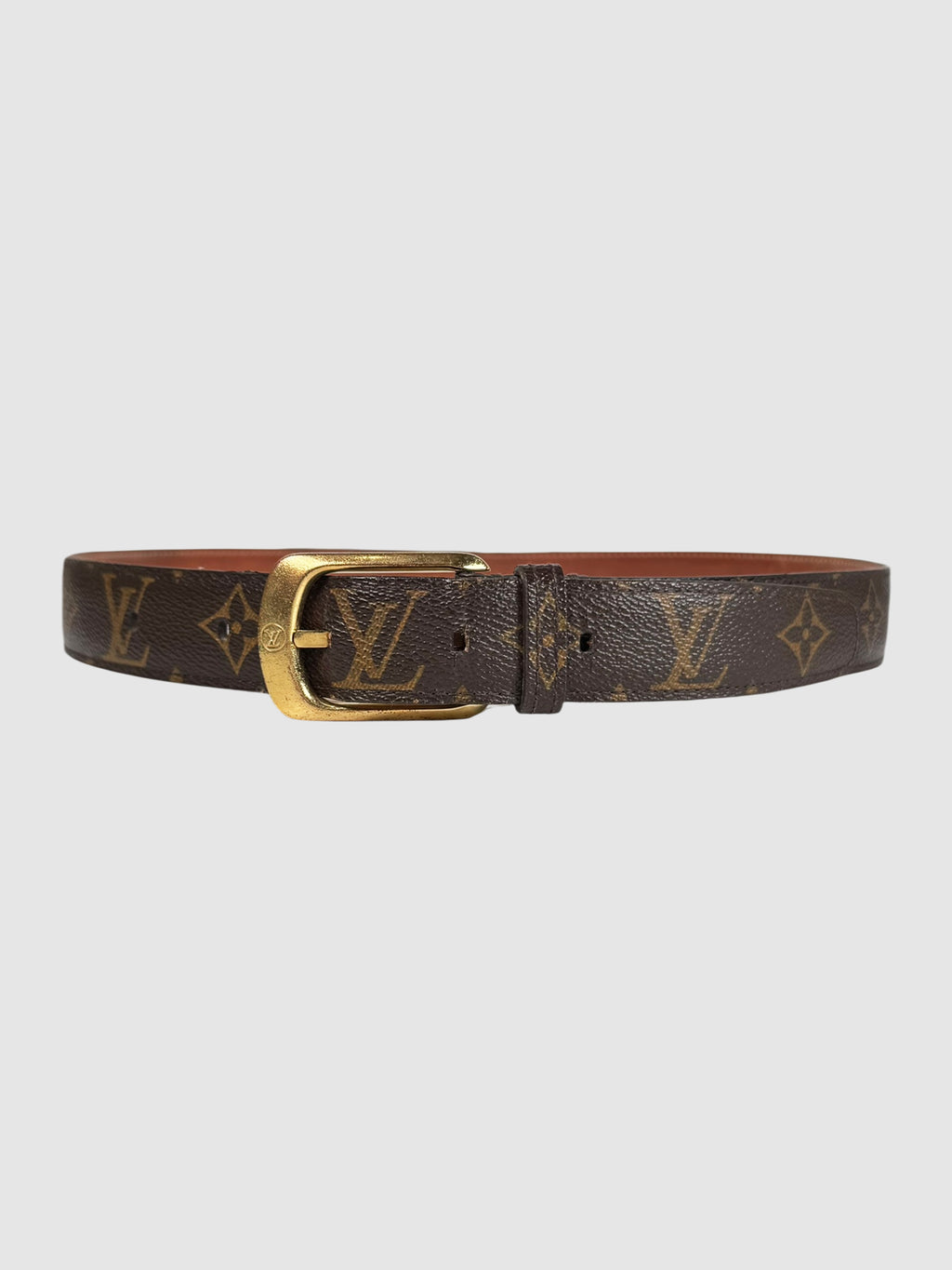Monogram Leather Belt
