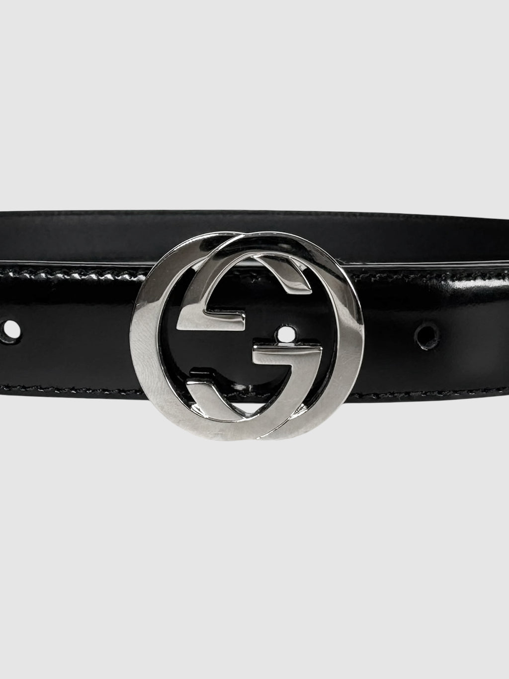 Interlocking G Leather Belt