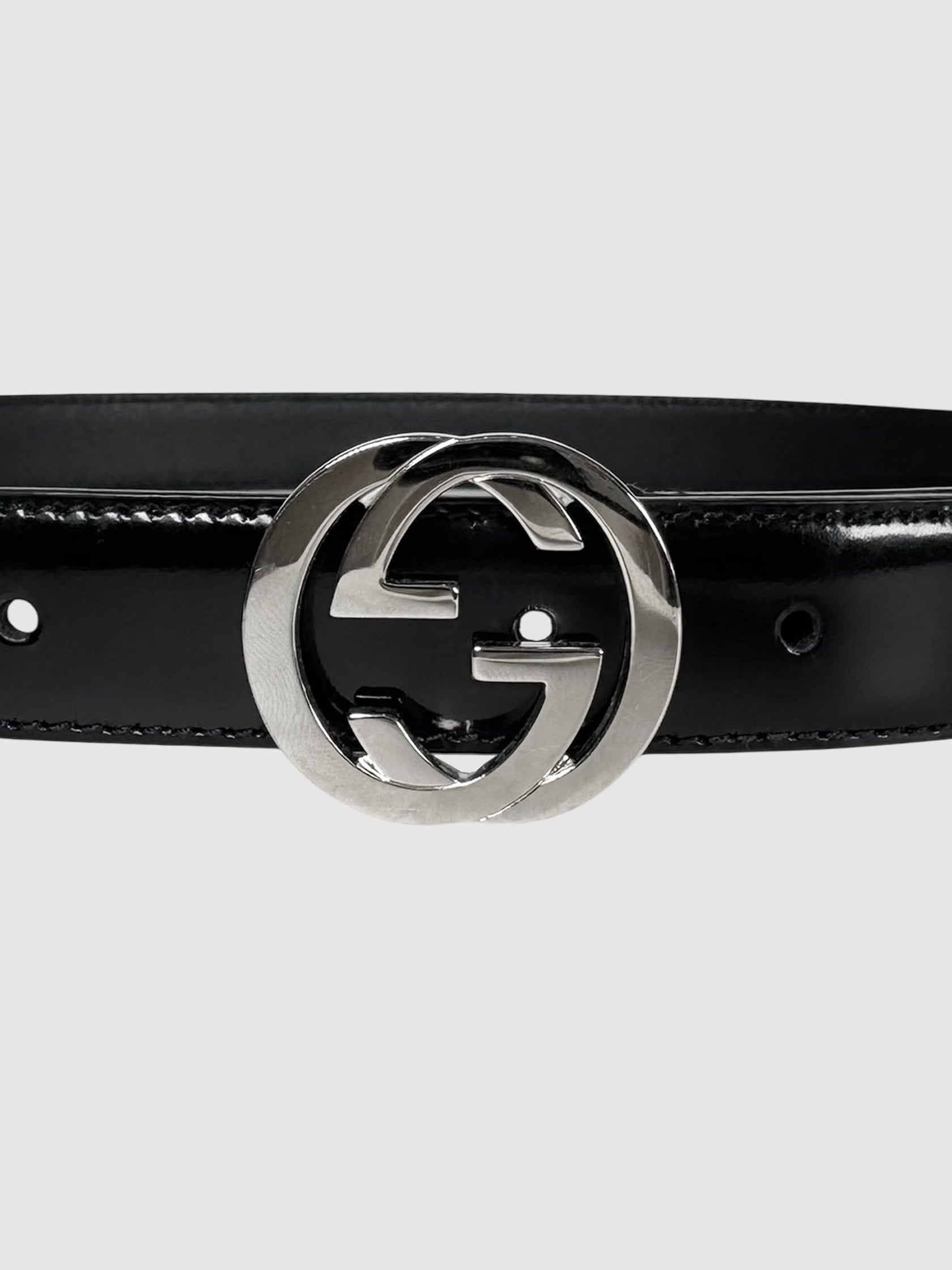 Interlocking G Leather Belt