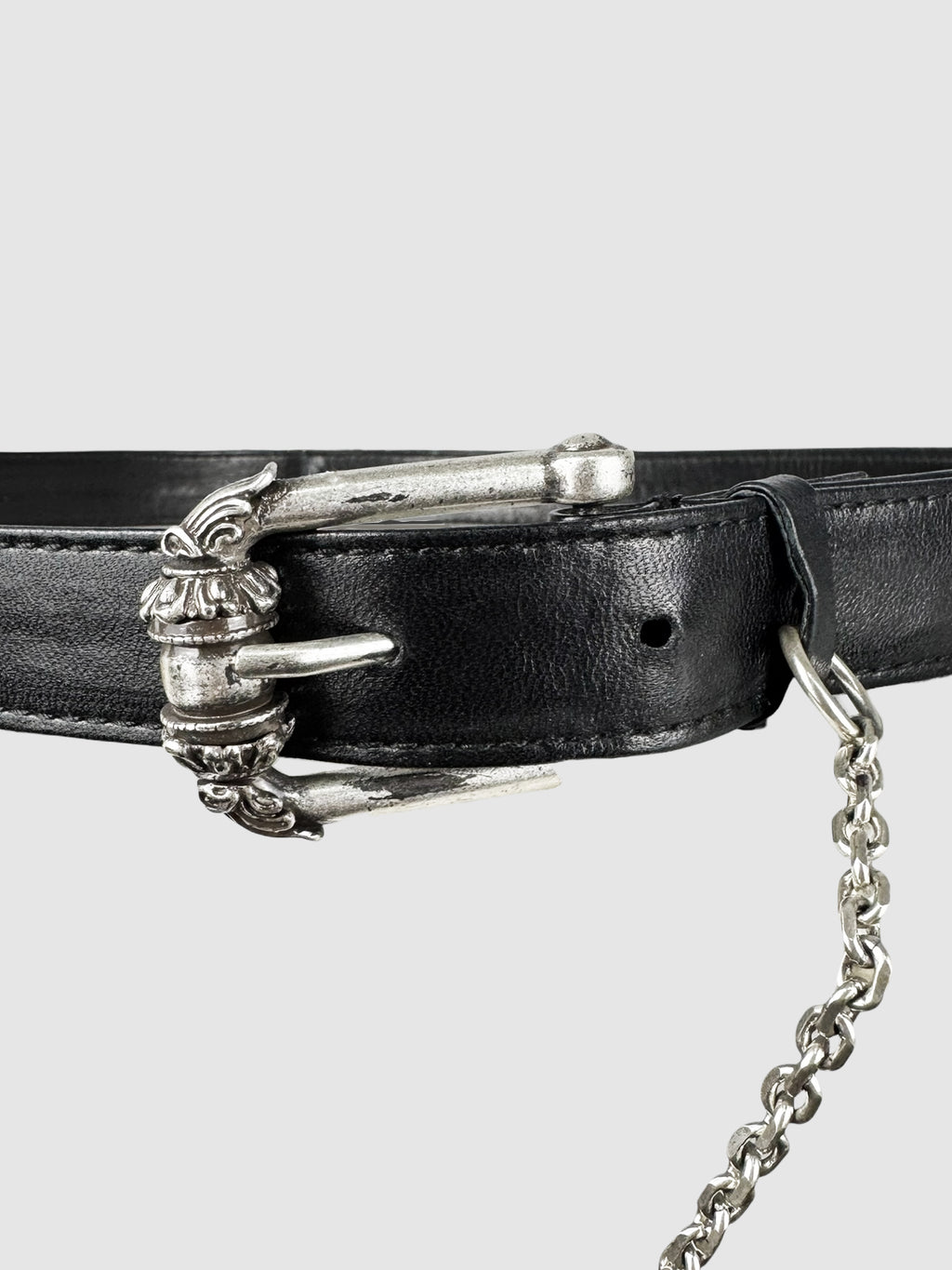 Chain Leather Belt