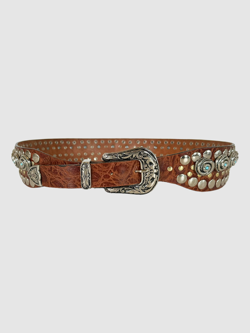Leather Western Belt - Size 38