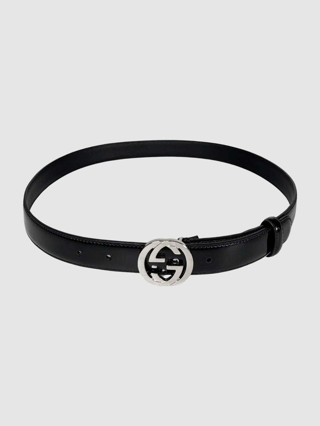 Interlocking G Leather Belt