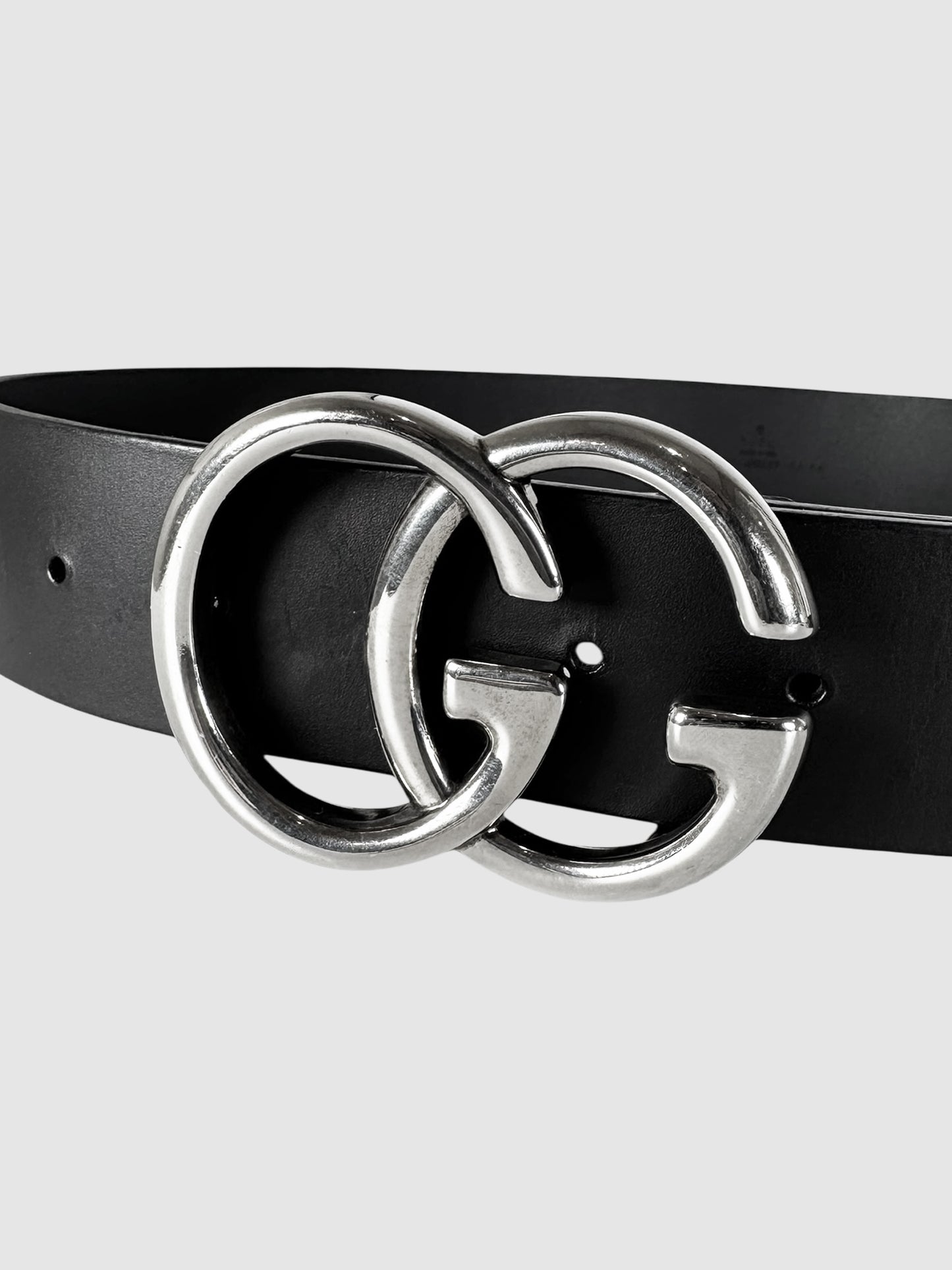 GG Marmont Wide Leather Belt