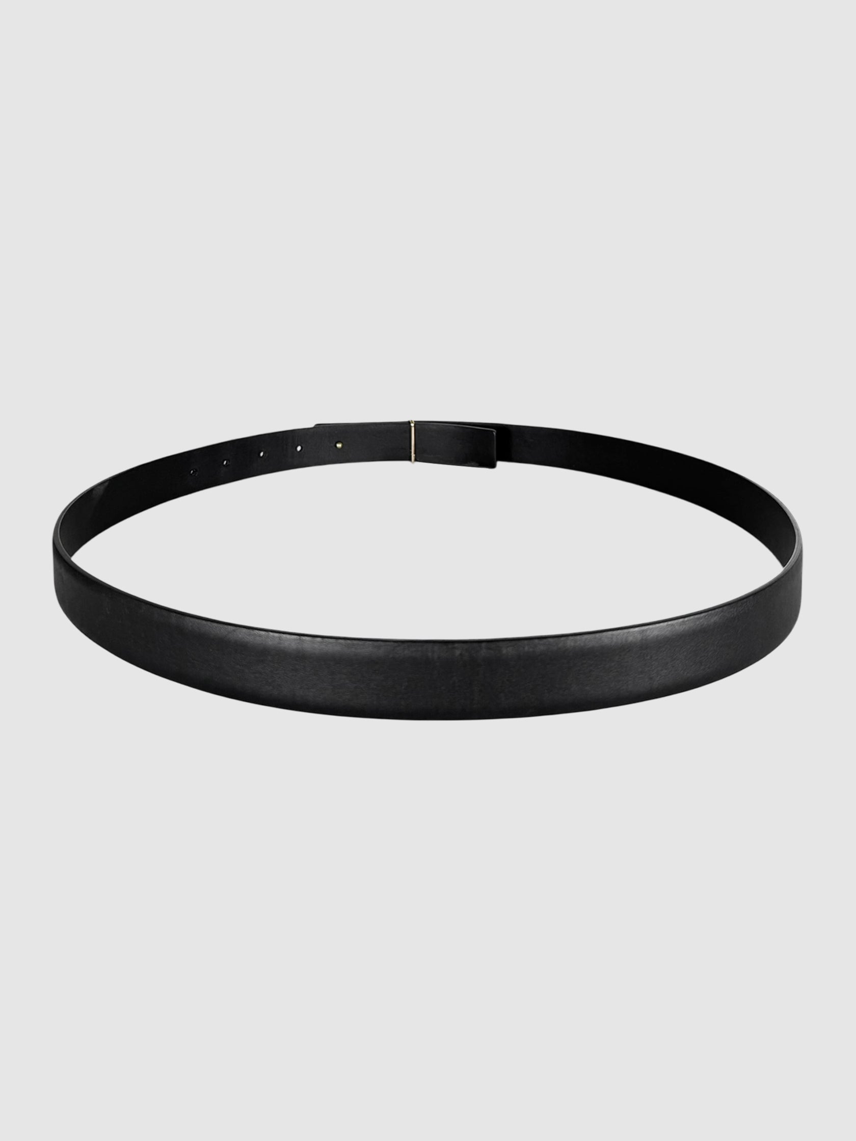 Logo Leather Belt